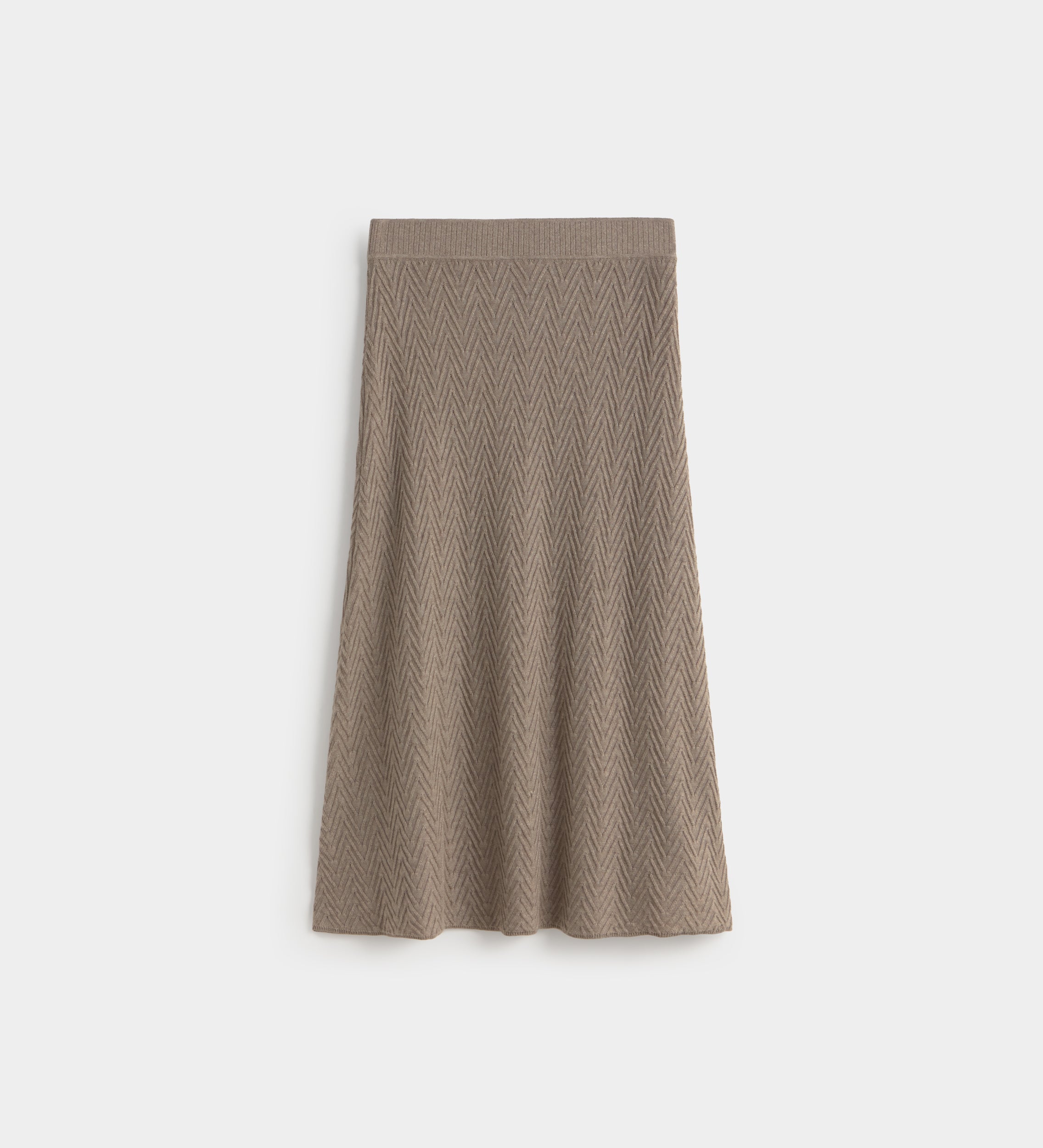 Fancy knit skirt