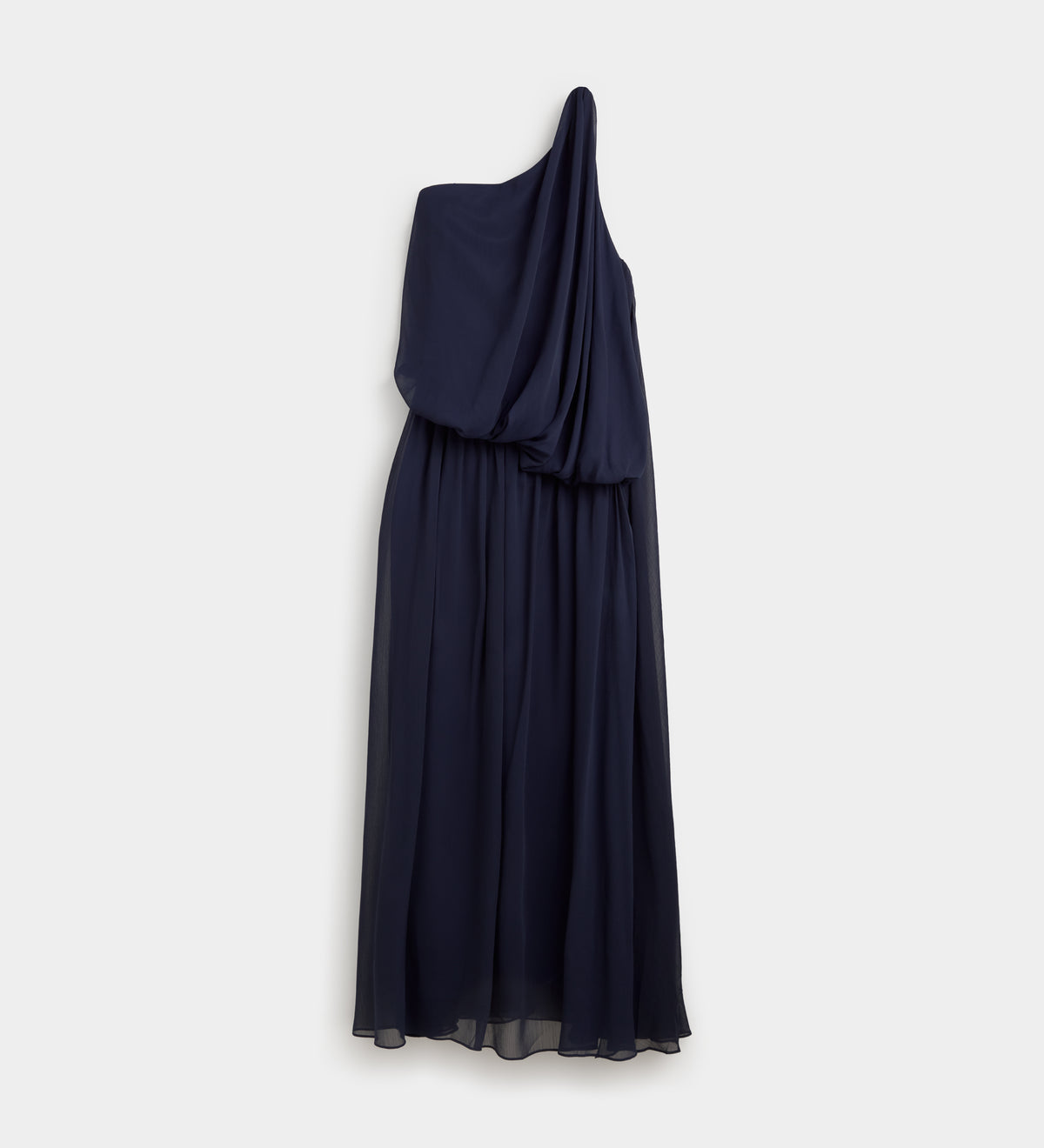 Asymmetrical maxi dress
