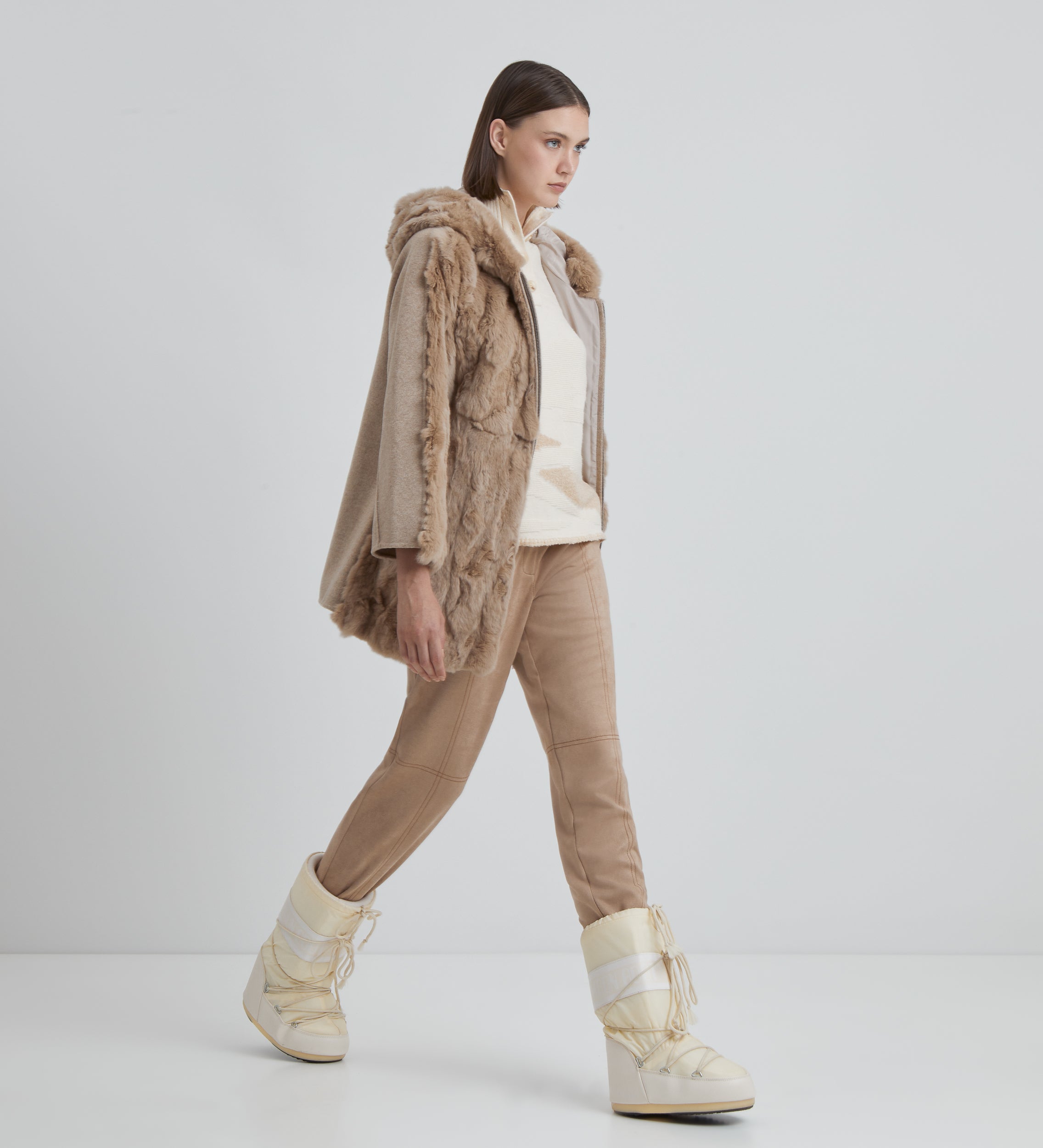 Chaquetón pelo natural