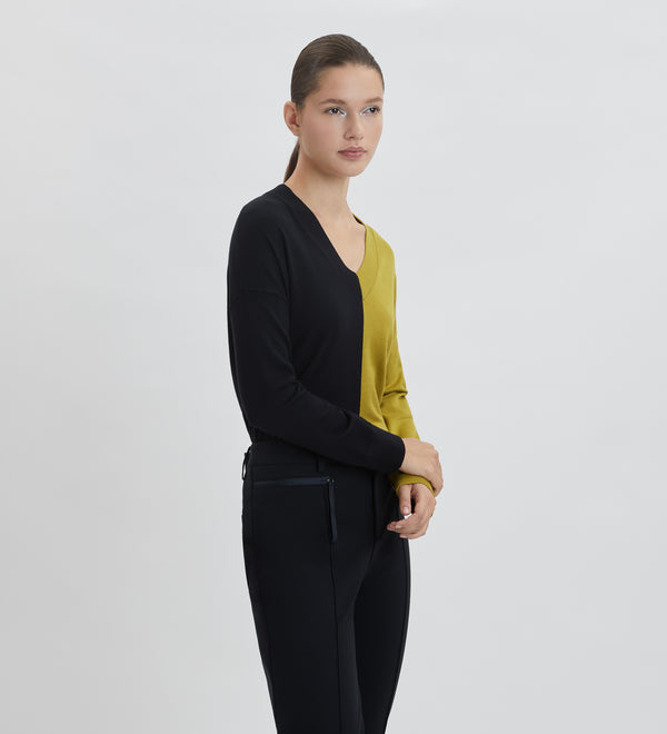 Jersey pico bicolor