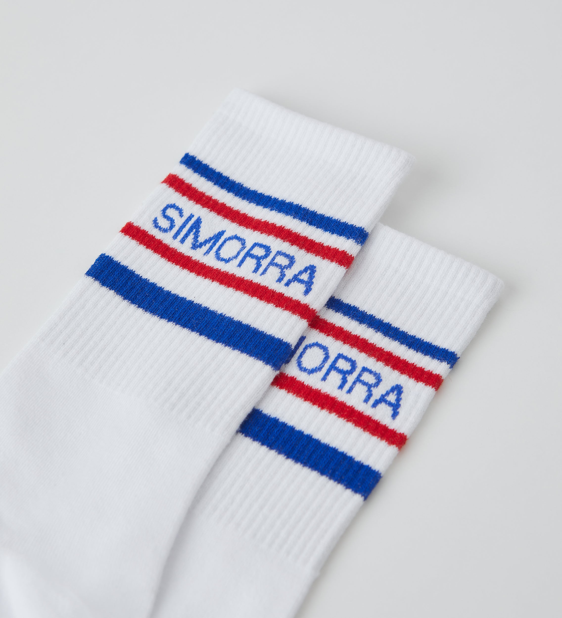 Logo striped socks