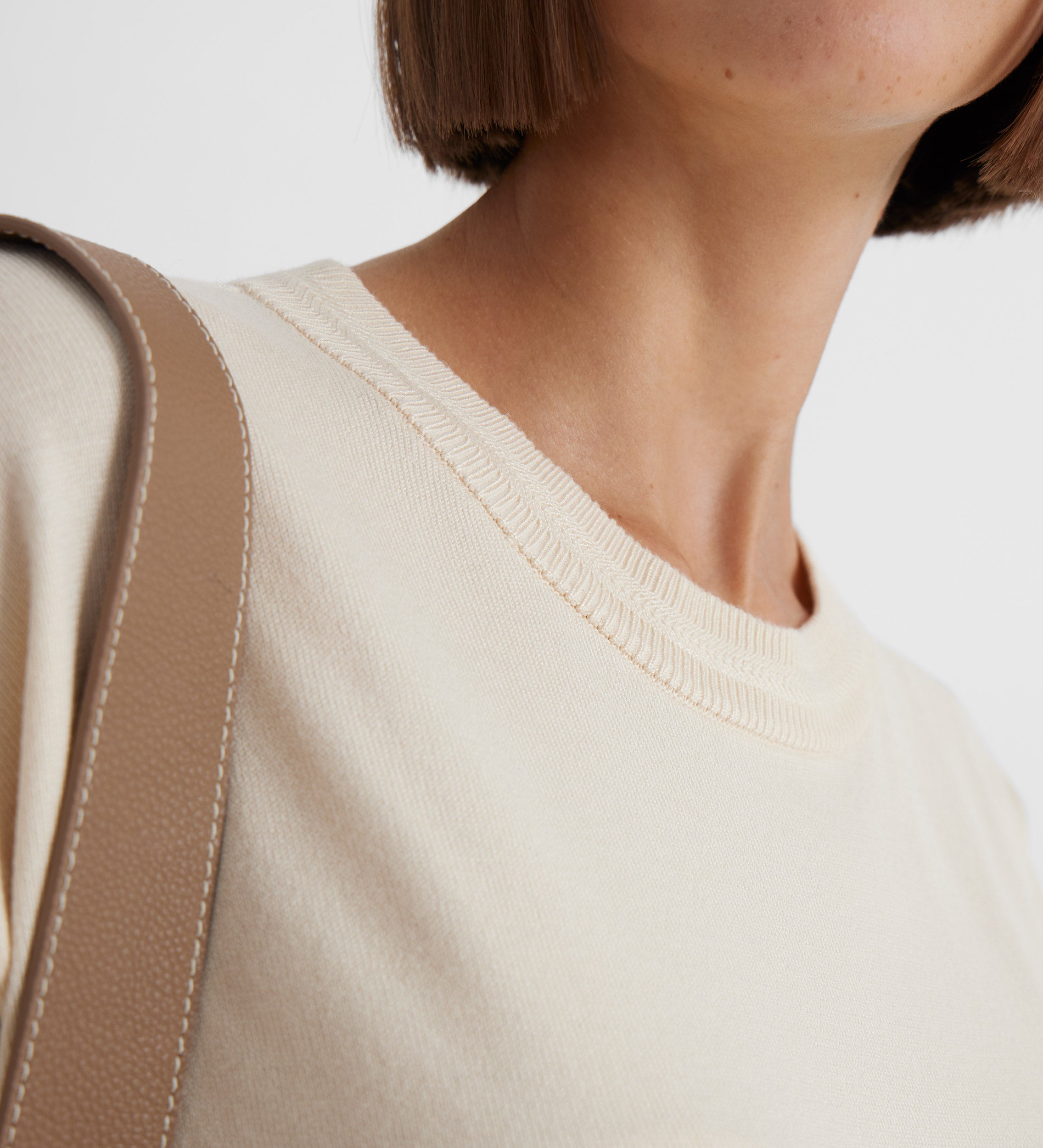 Striped swan jersey