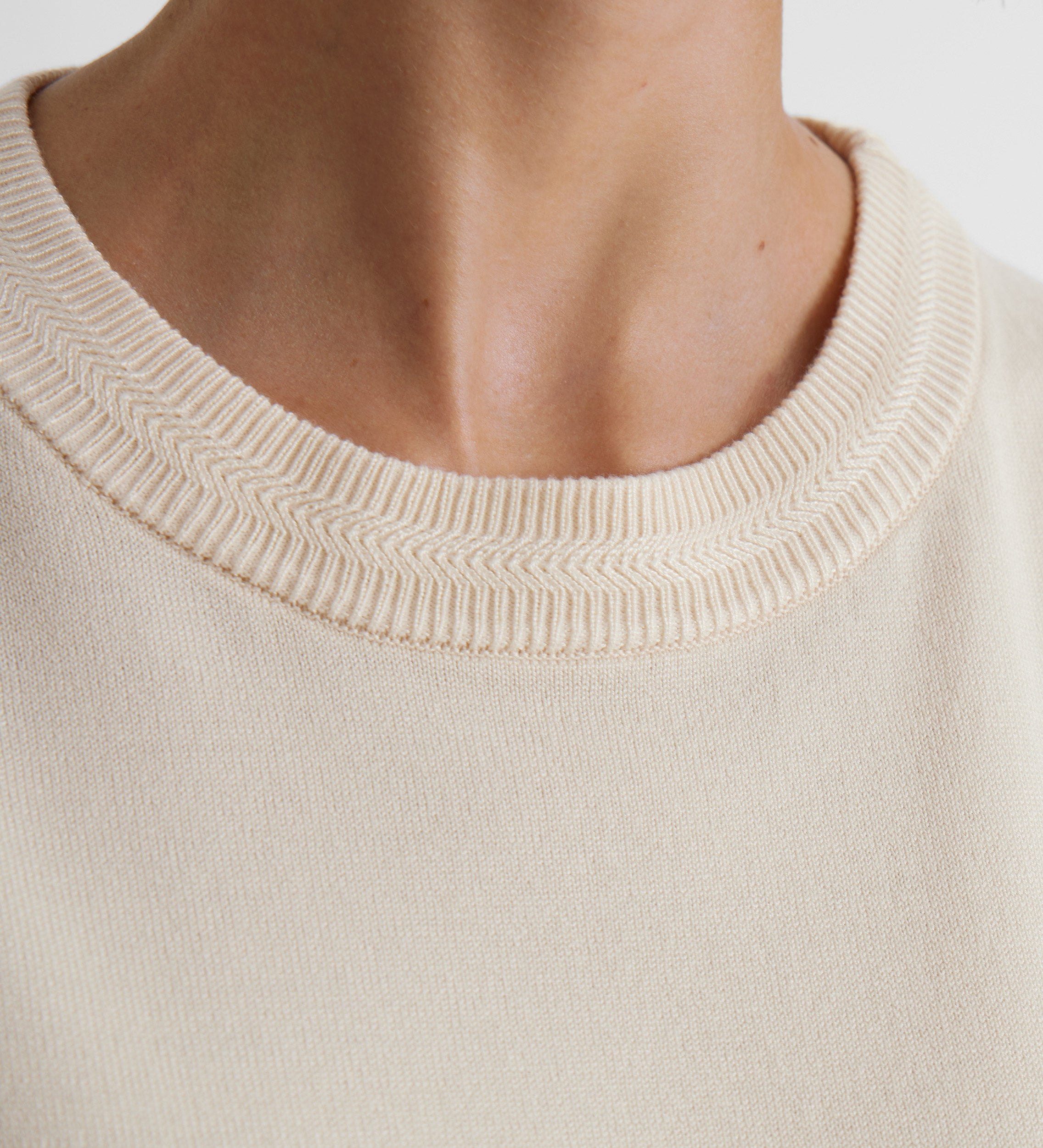 Striped swan jersey