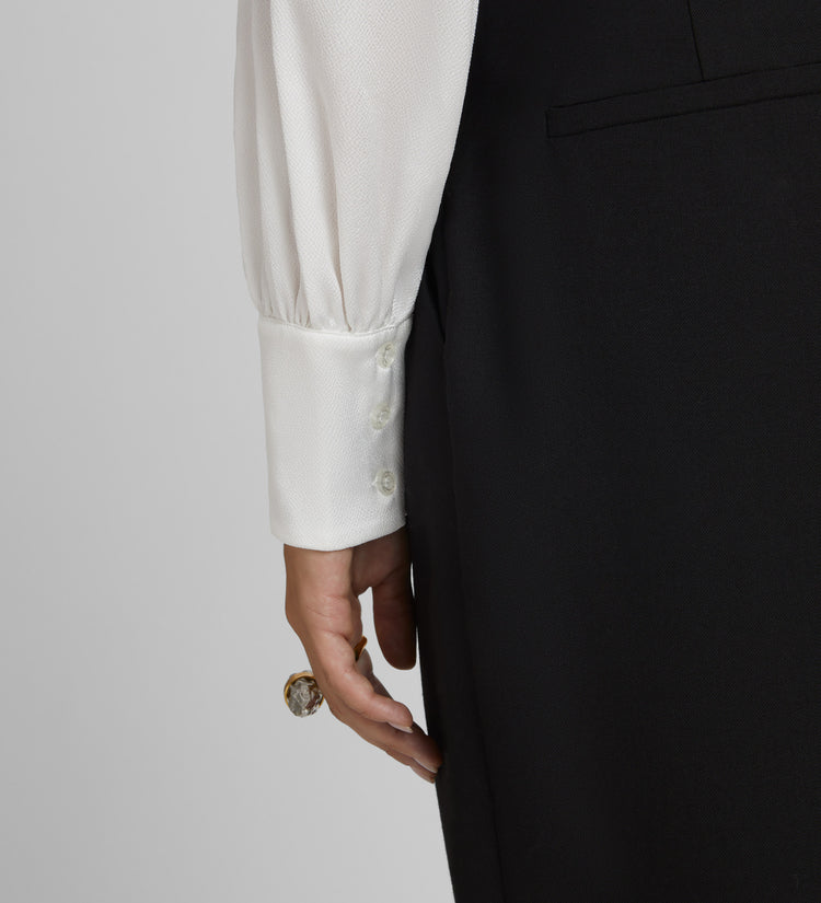 Blouse chemise à franges