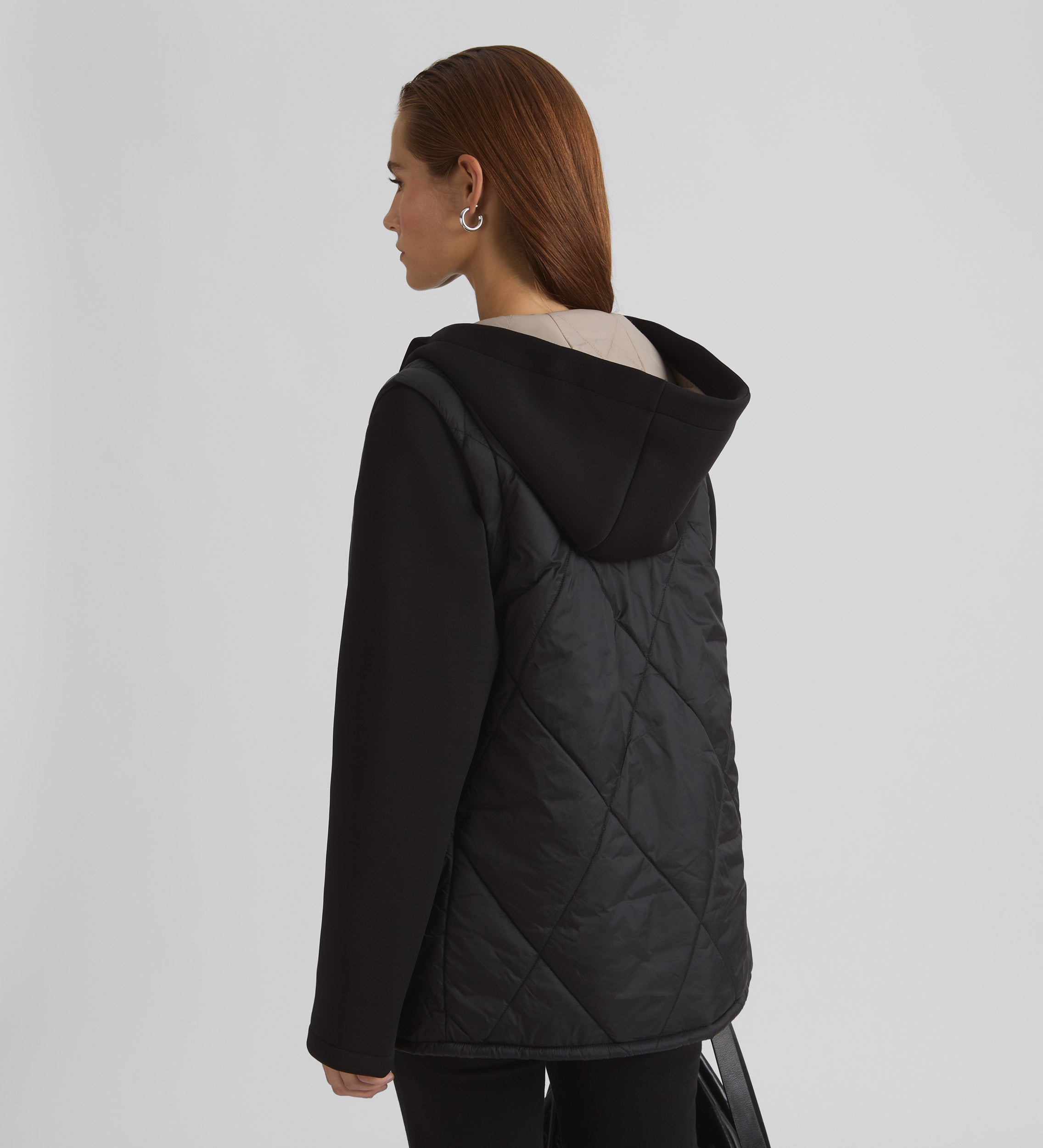 Reversible vest parka