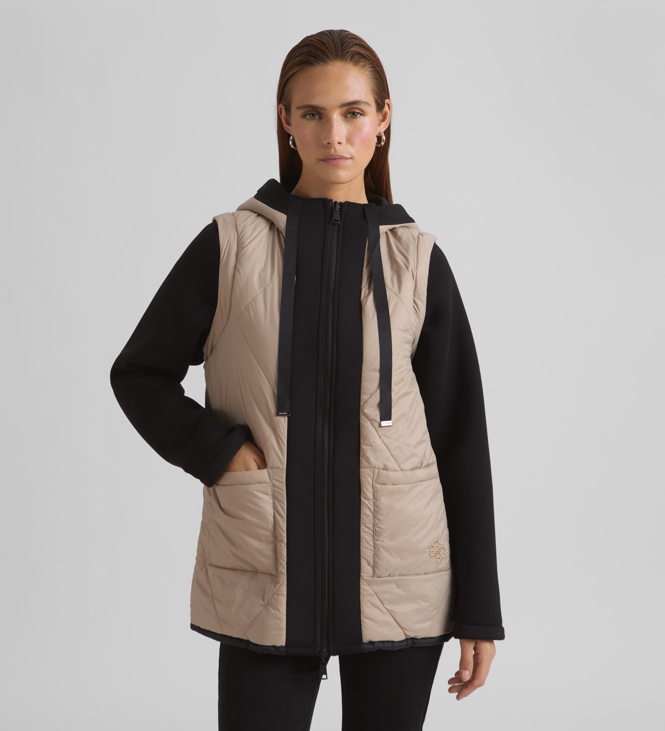 Parka gilet réversible