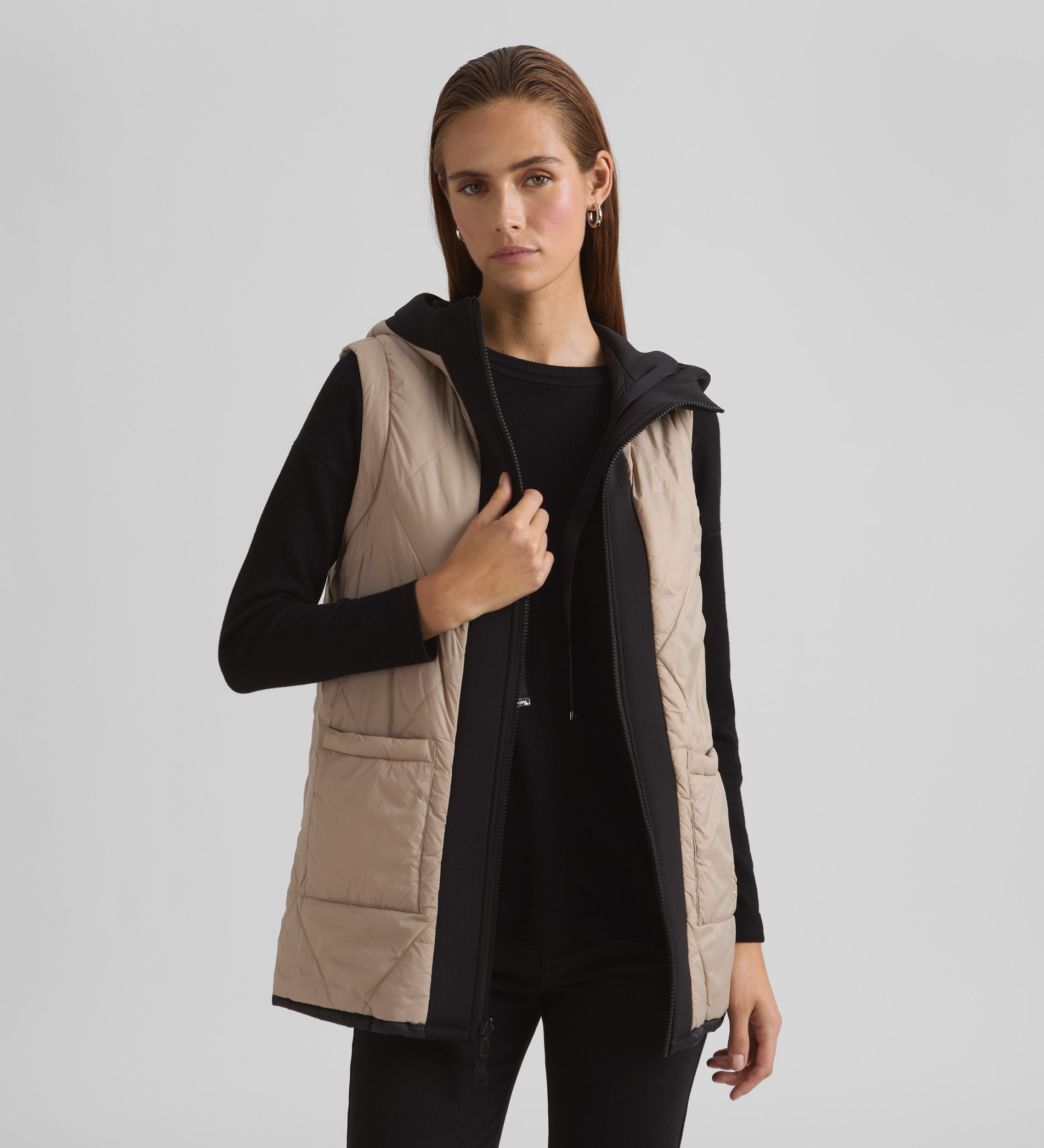 Parka gilet réversible