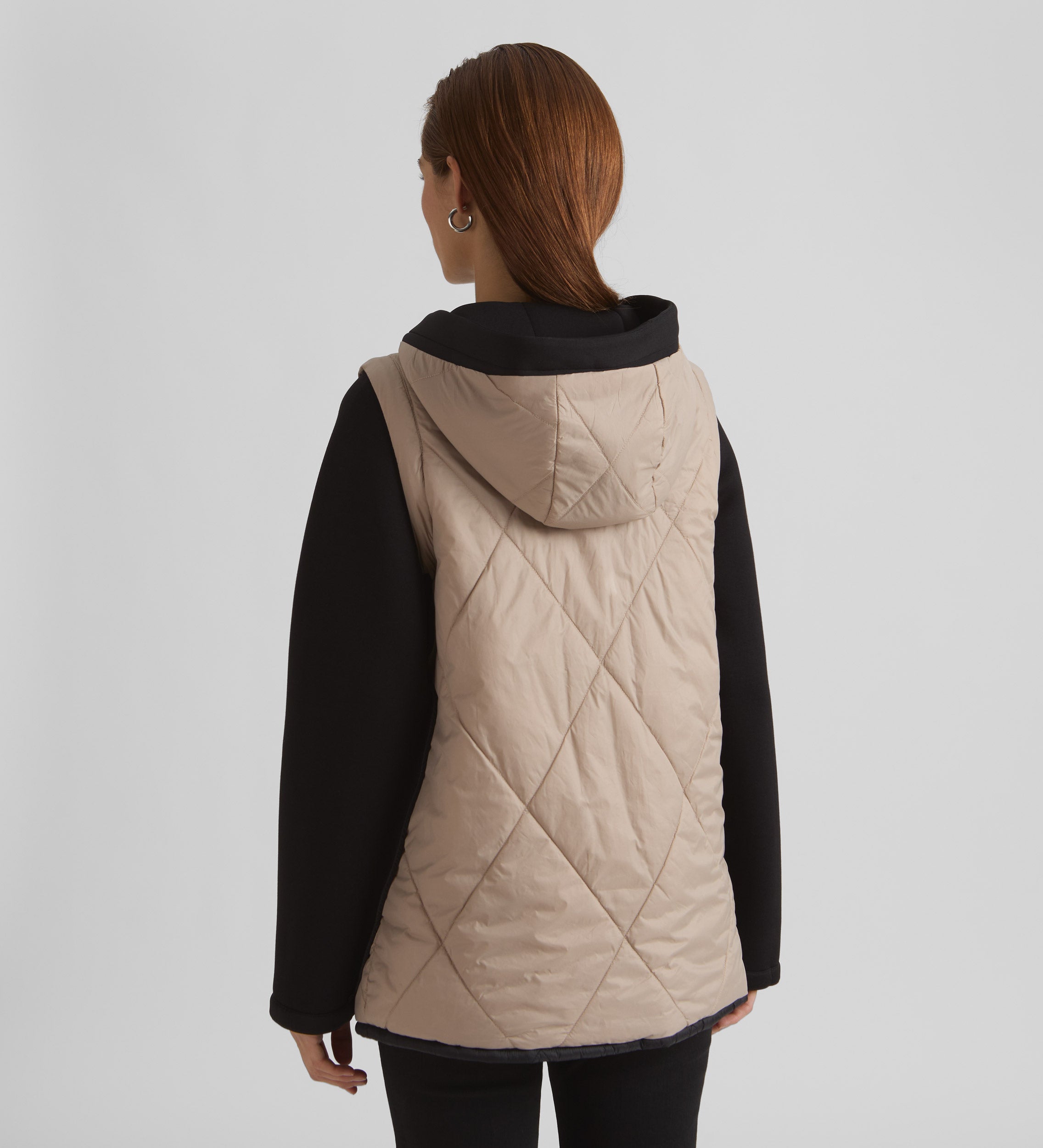 Reversible vest parka