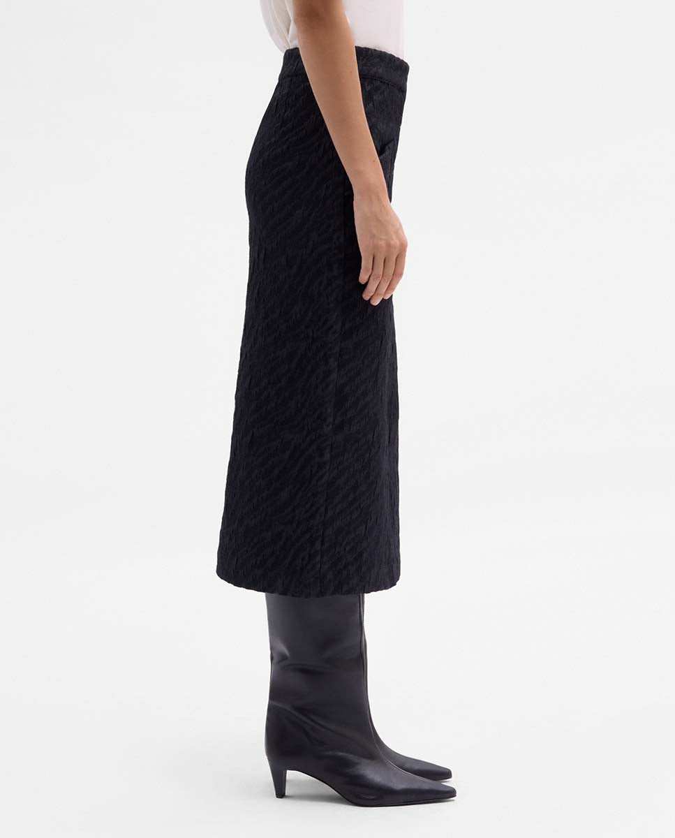Falda tubo jacquard