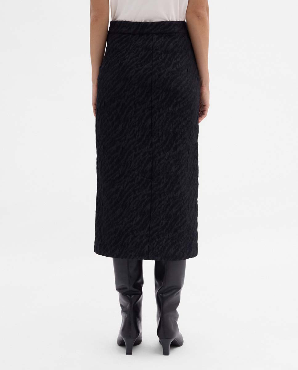 Falda tubo jacquard