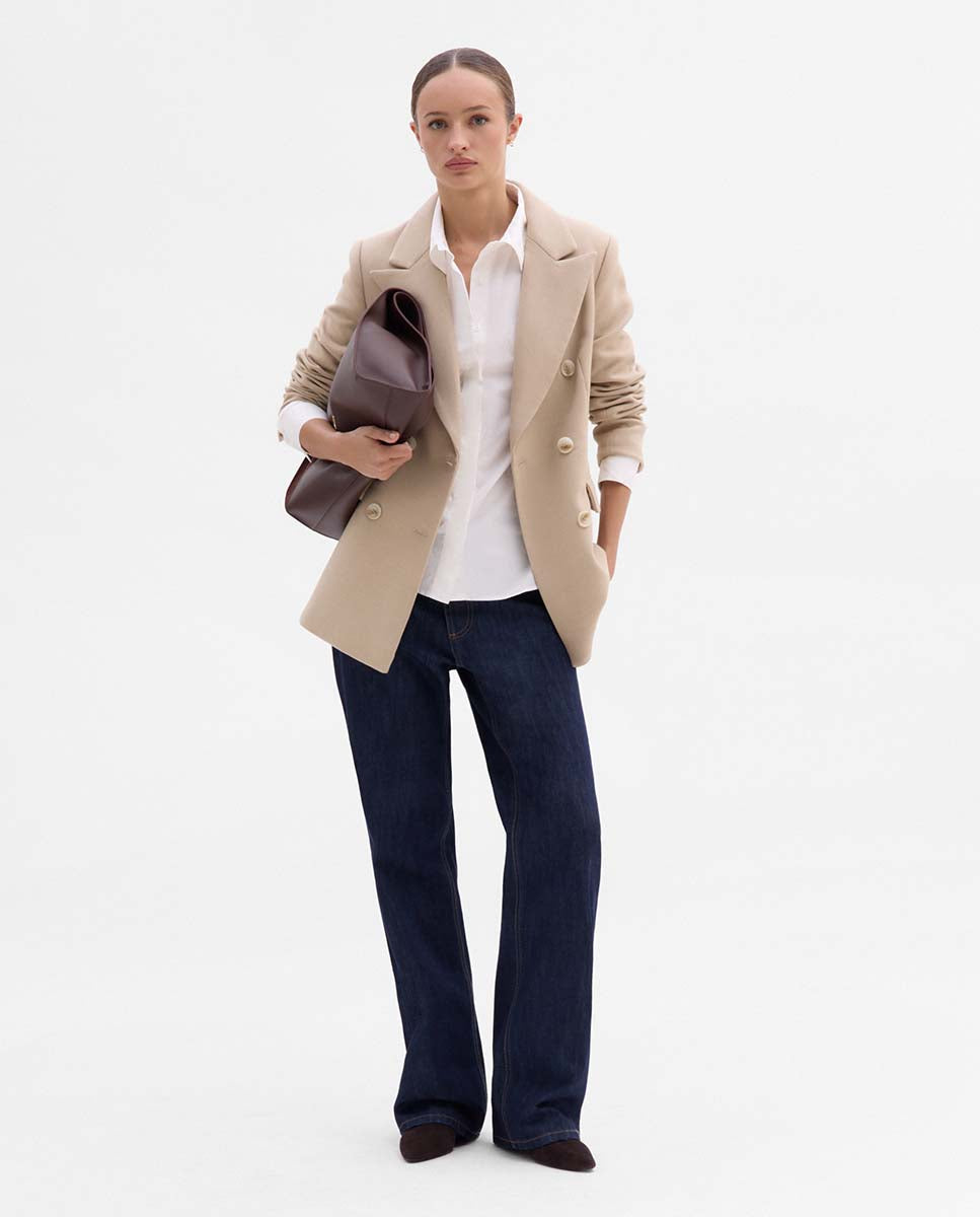 Double-breasted blazer