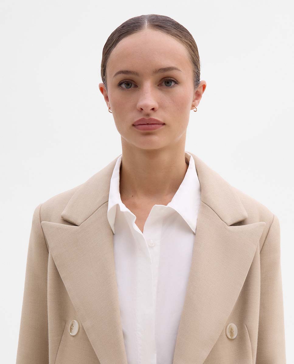 Double-breasted blazer