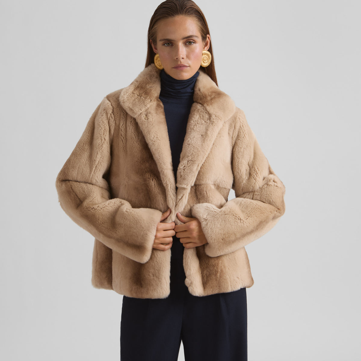 Sale Abrigos Abrigos De Javier Simorra Chaquetas Abrigo Piel