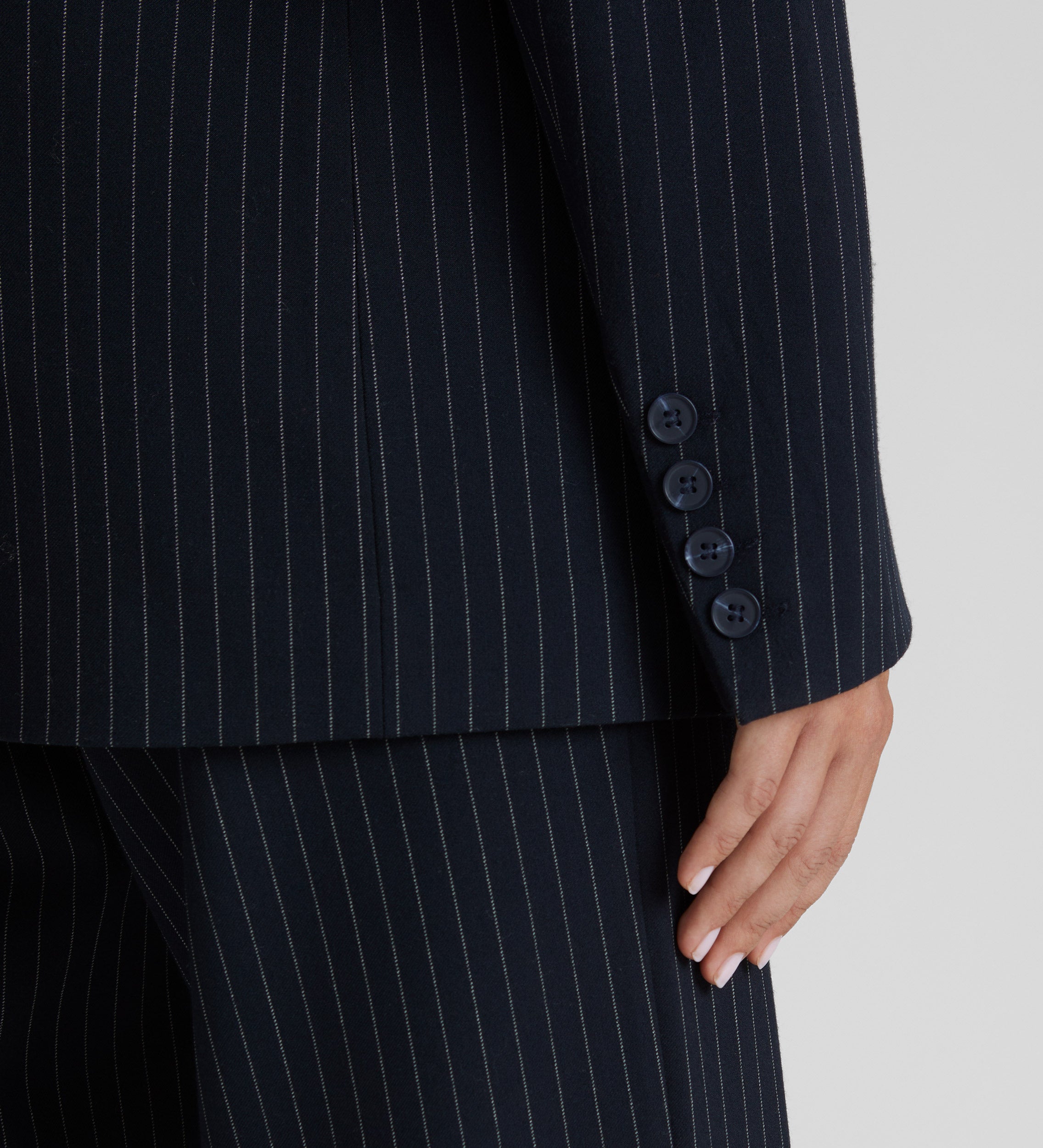 Pinstripe blazer