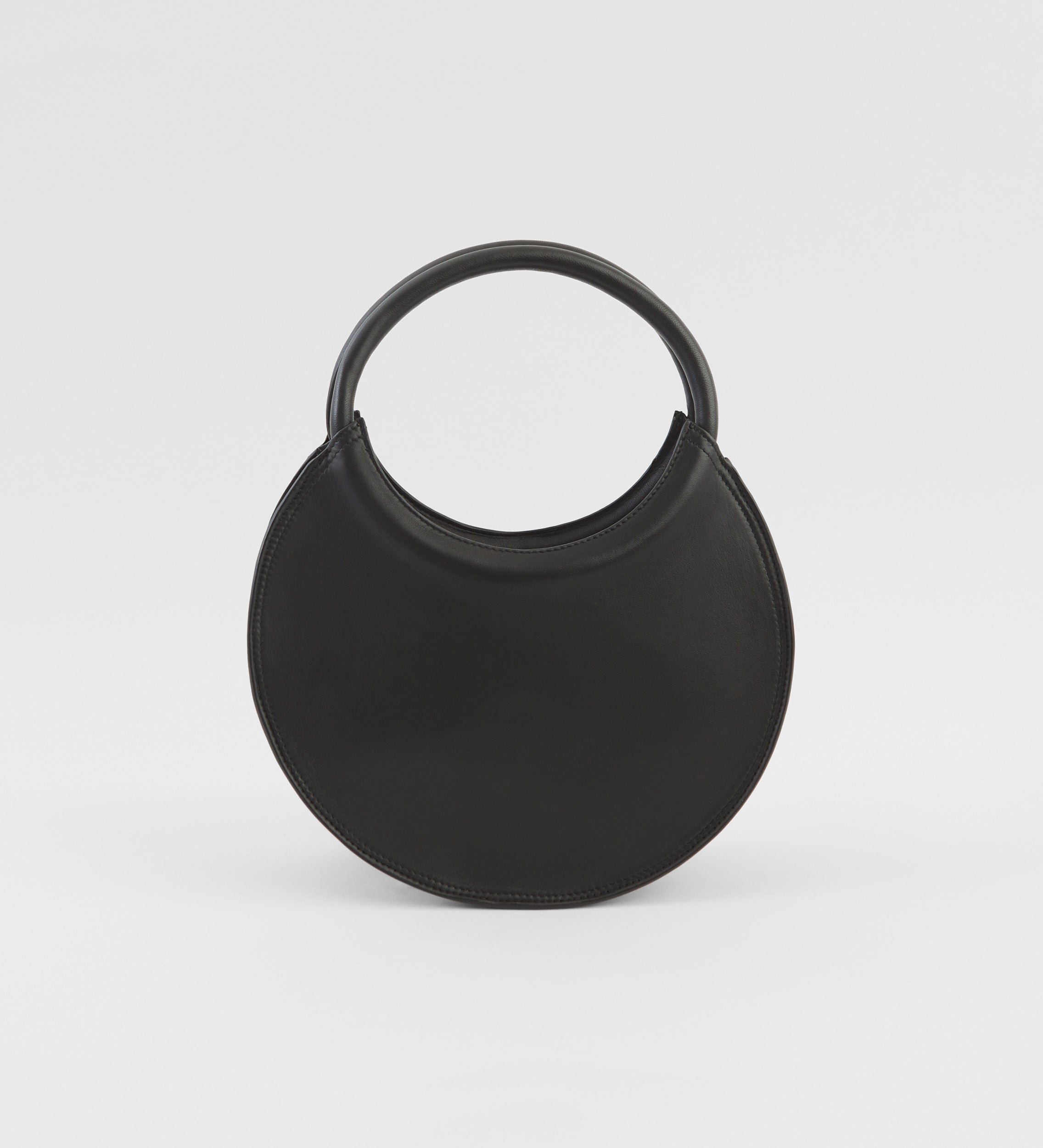 Bolso circular piel