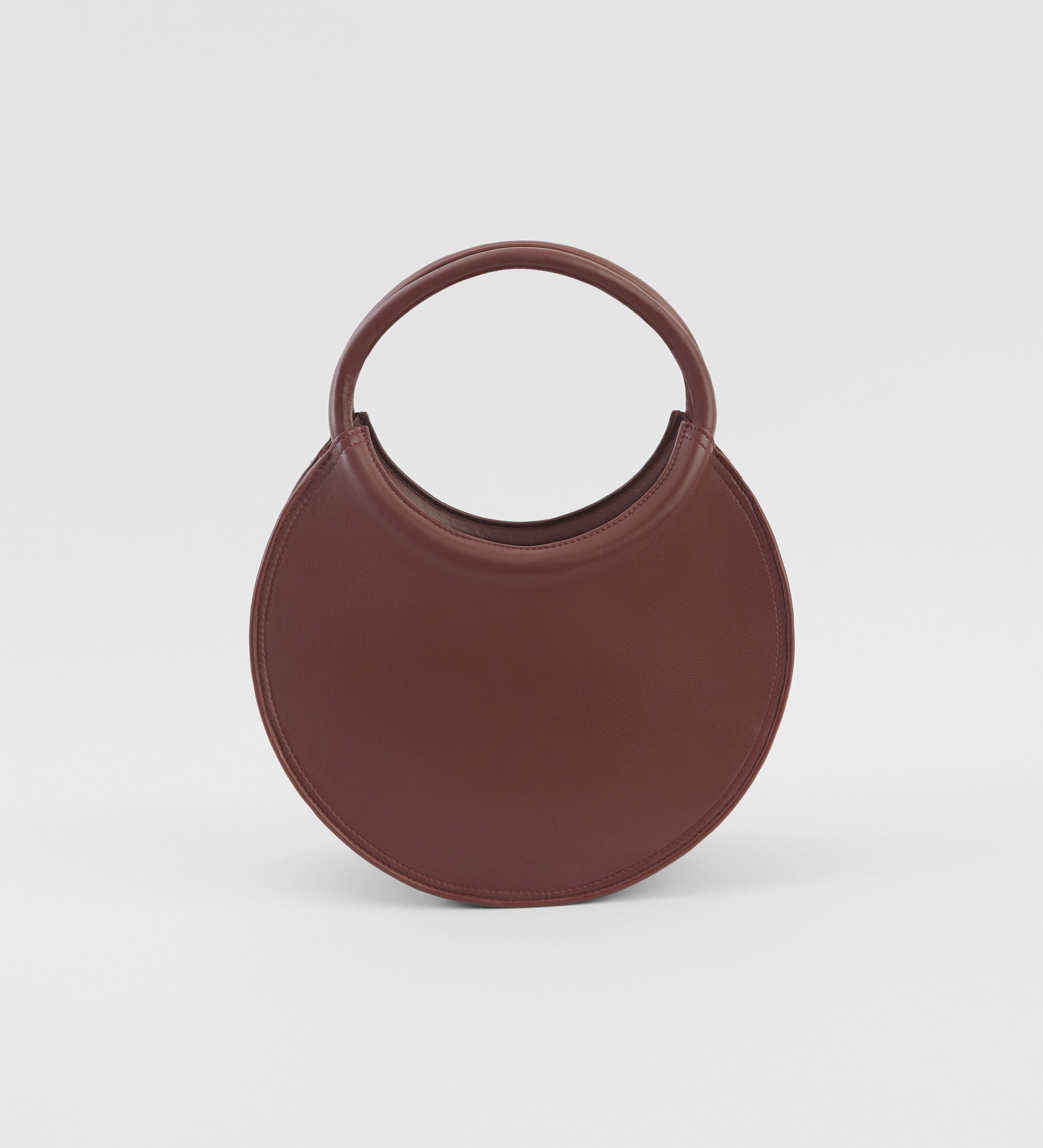 Bolso circular piel