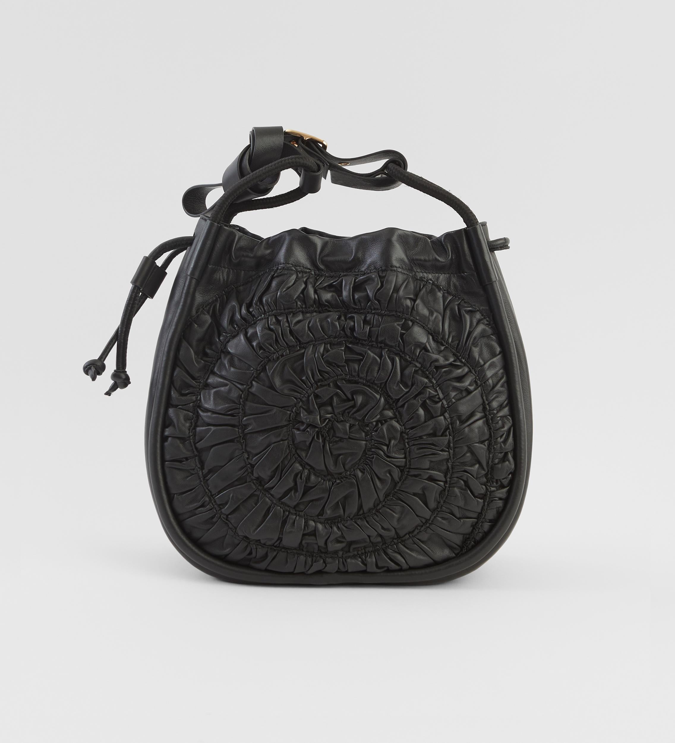 Ammonite leather bag