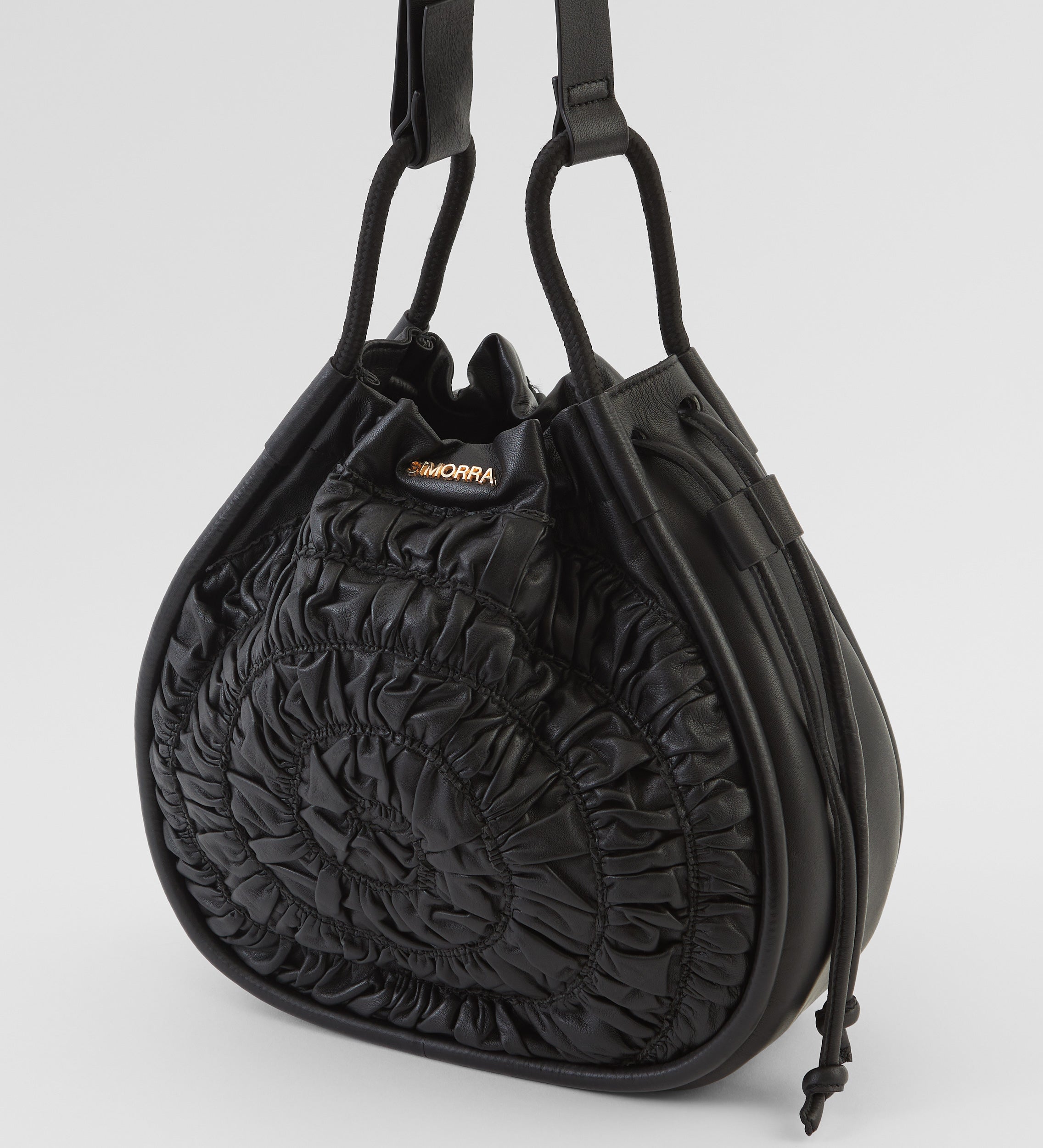 Ammonite leather bag