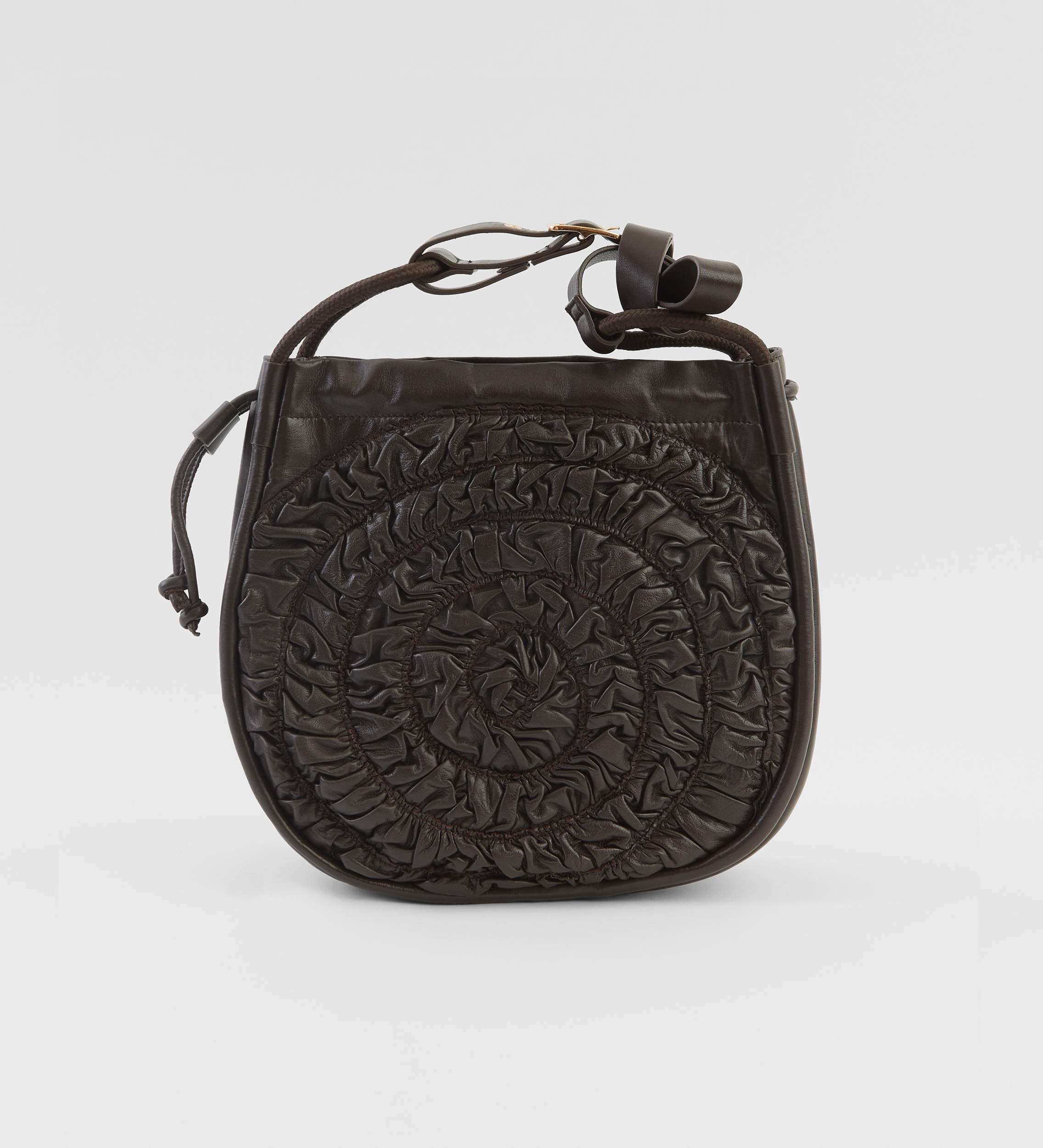 Ammonite leather bag