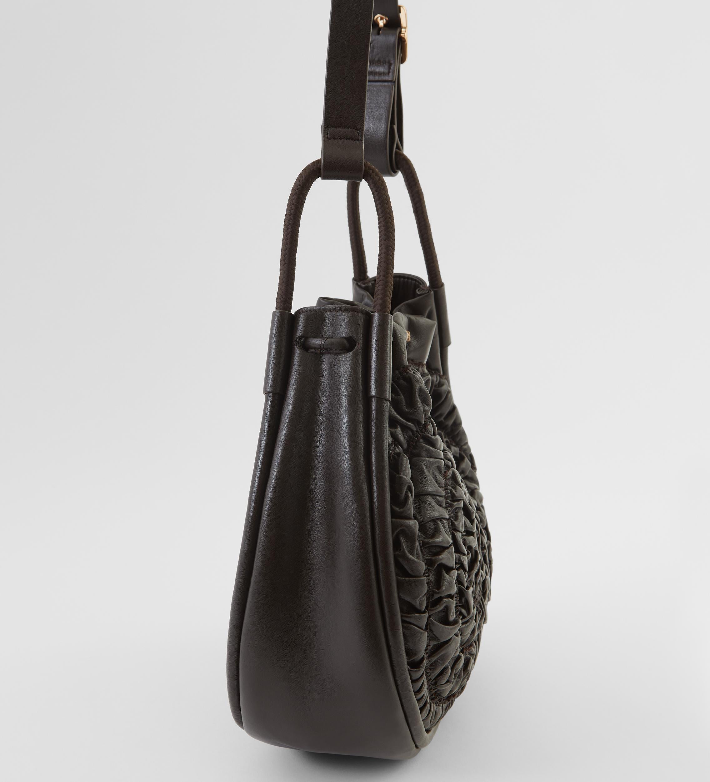 Ammonite leather bag