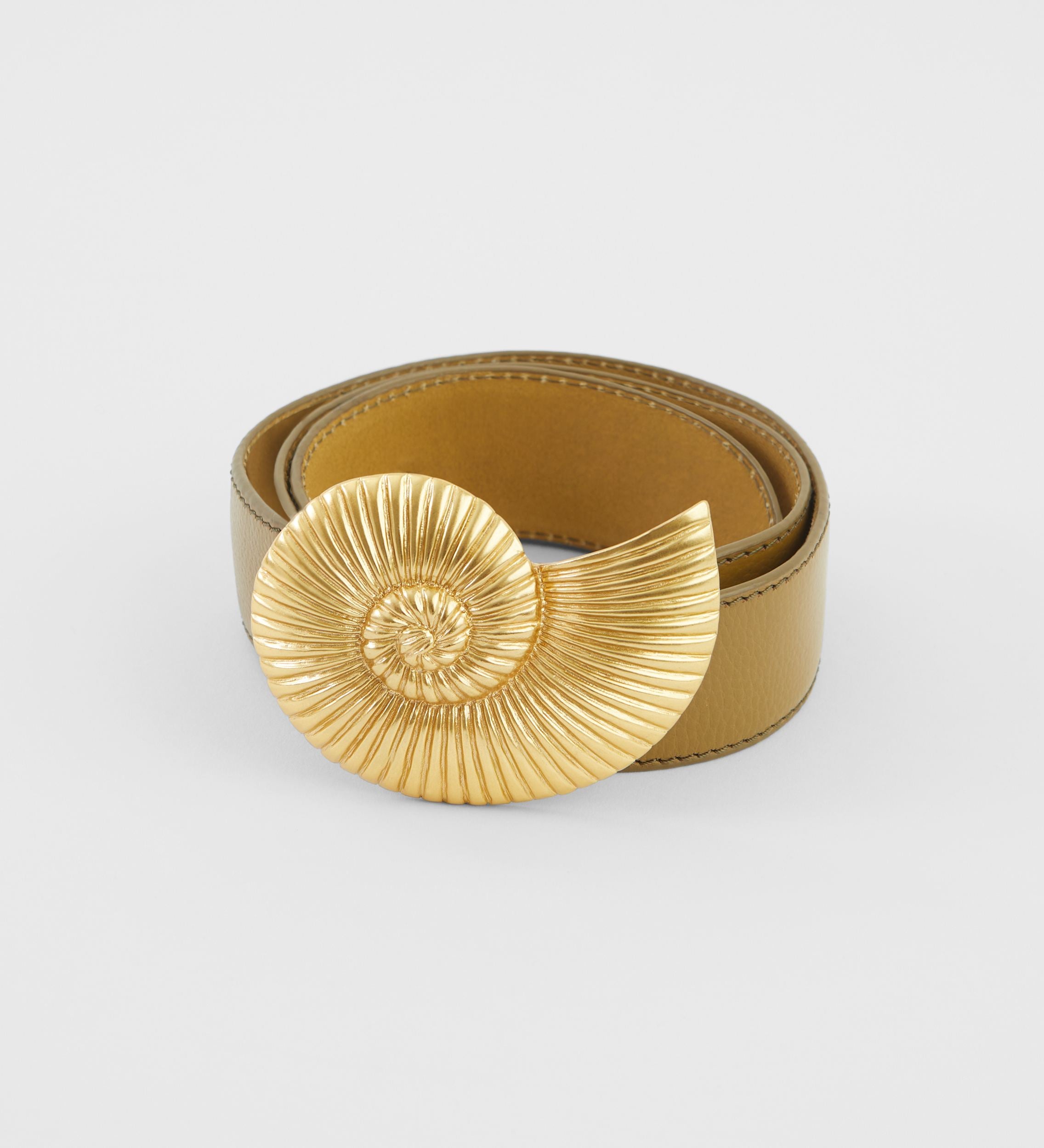 Ceinture à boucle ammonite