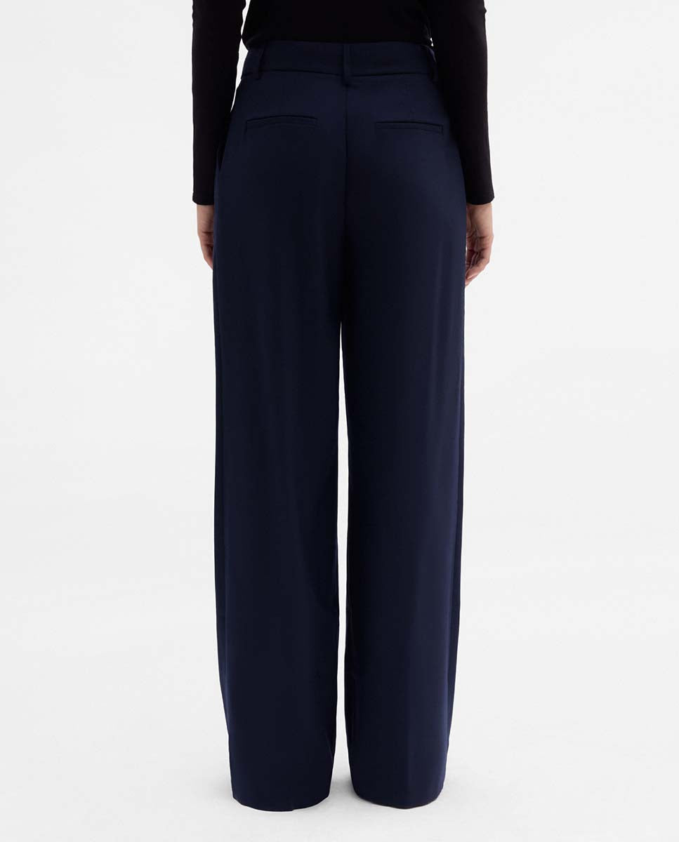 Pantalón pinzas ancho