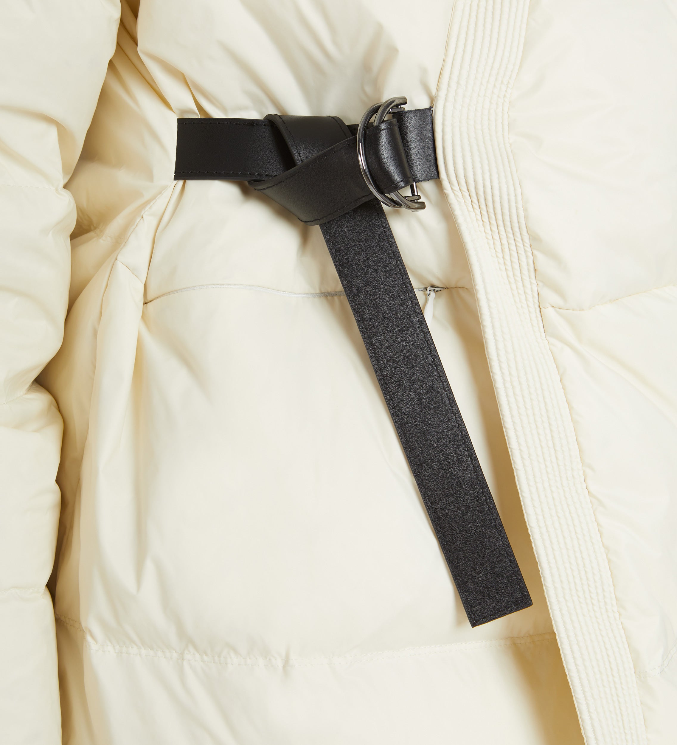 Short parka scarf