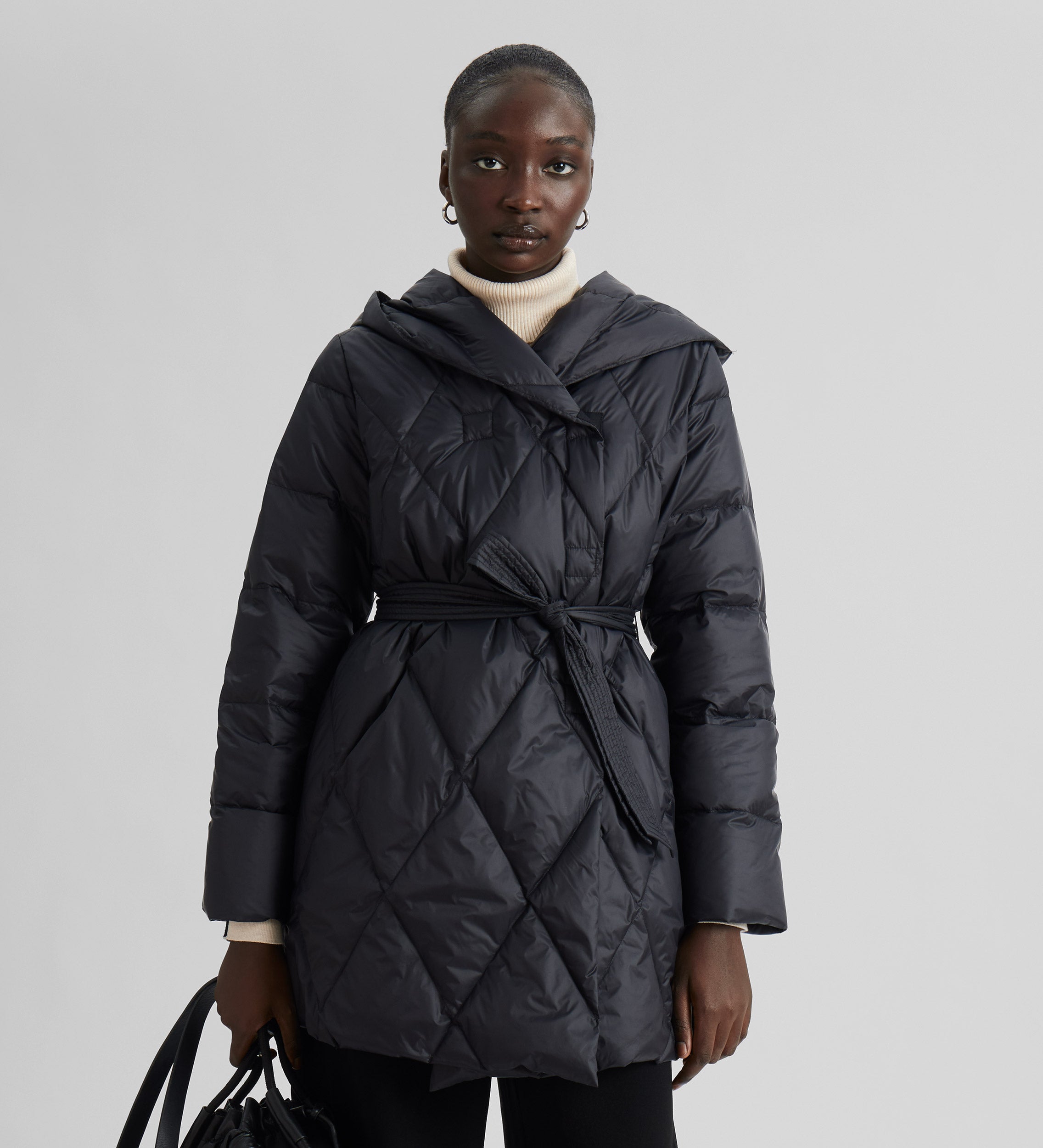 Parka corta capucha - Main Image