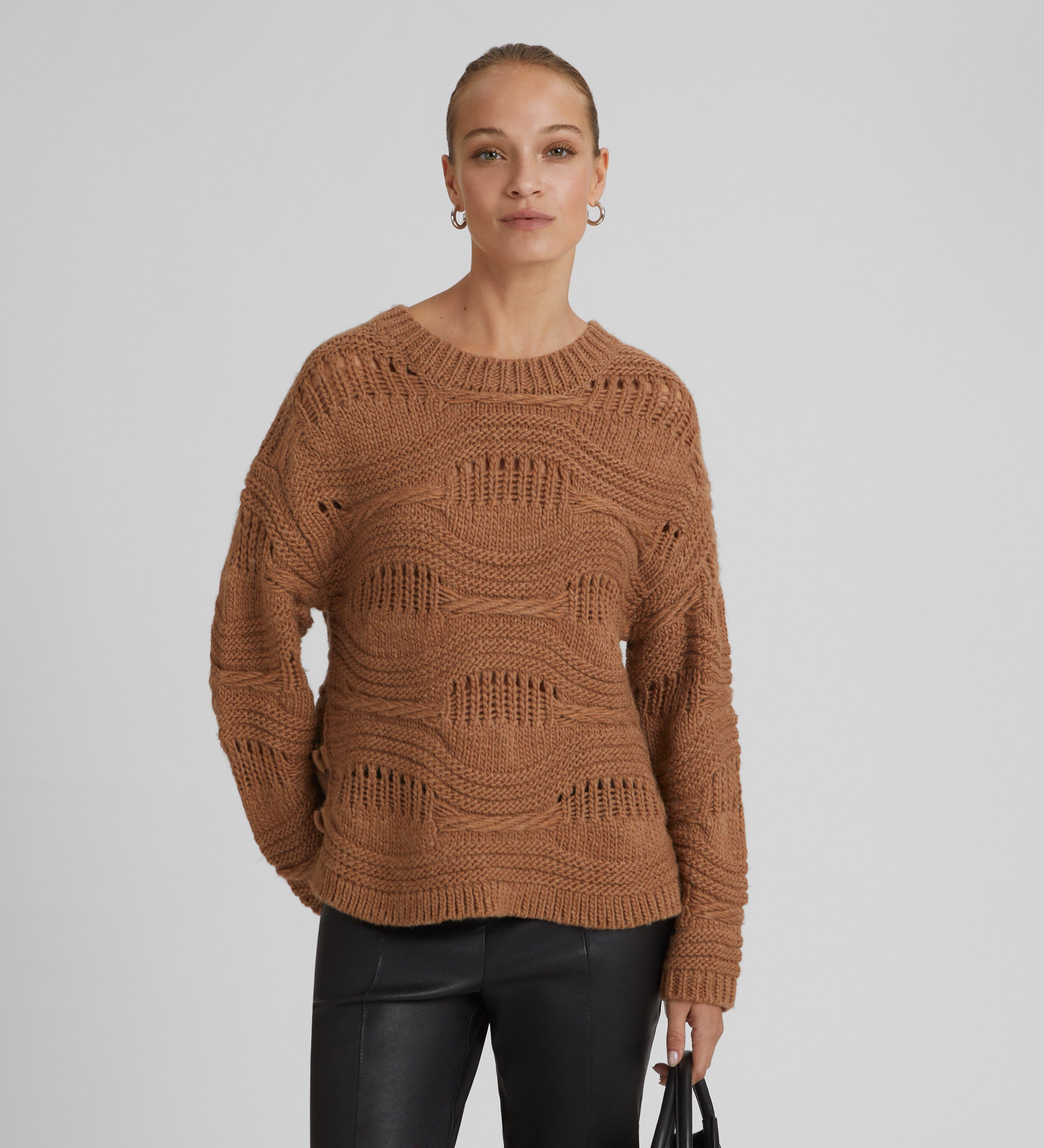 Pull en maille fantaisie