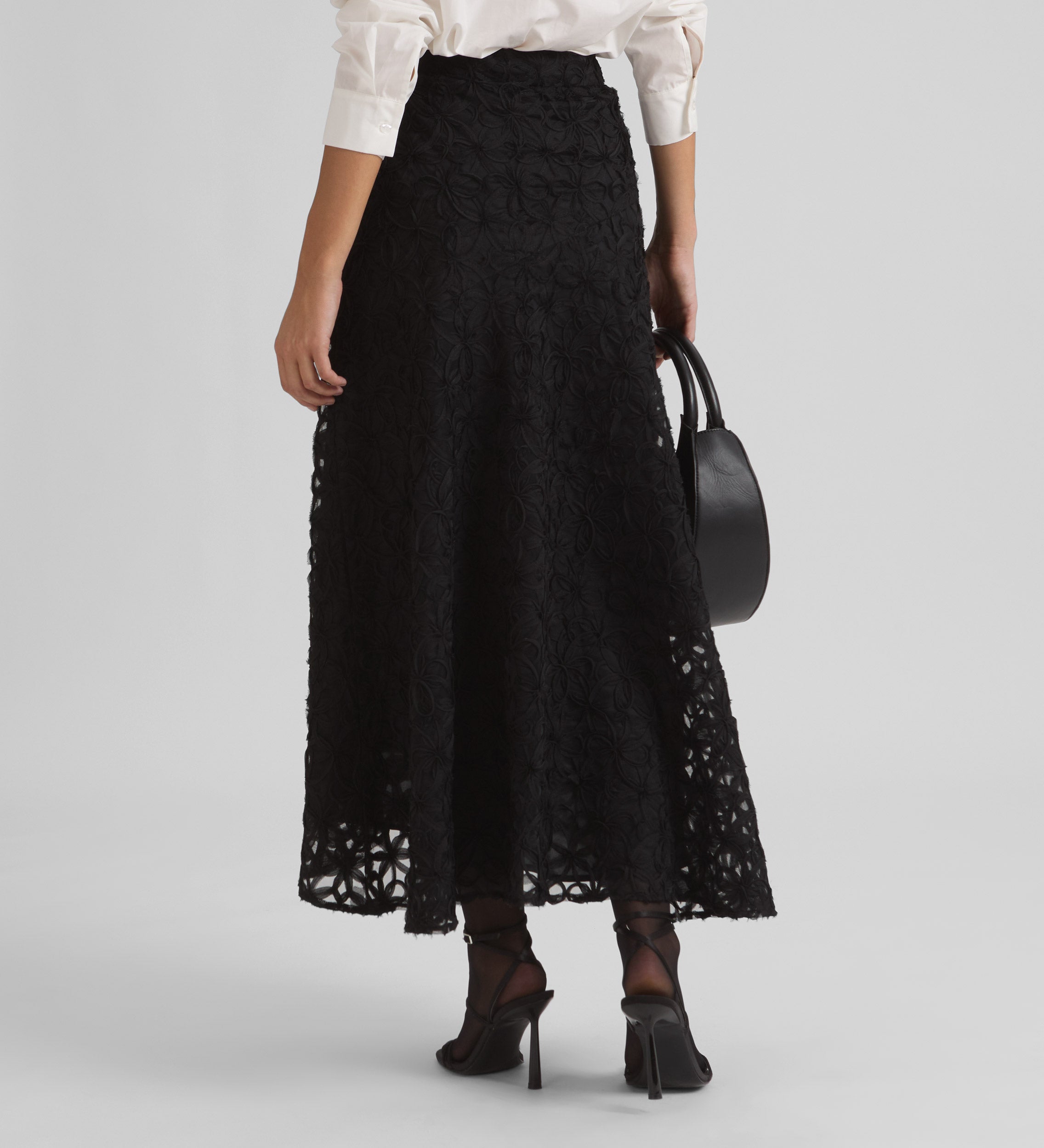 Asymmetrical fantasy skirt