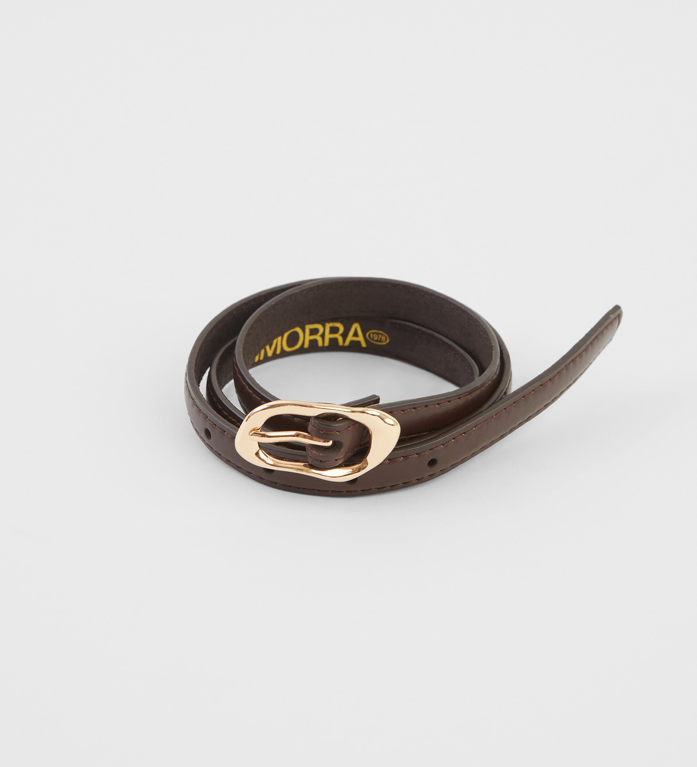 Leather belt