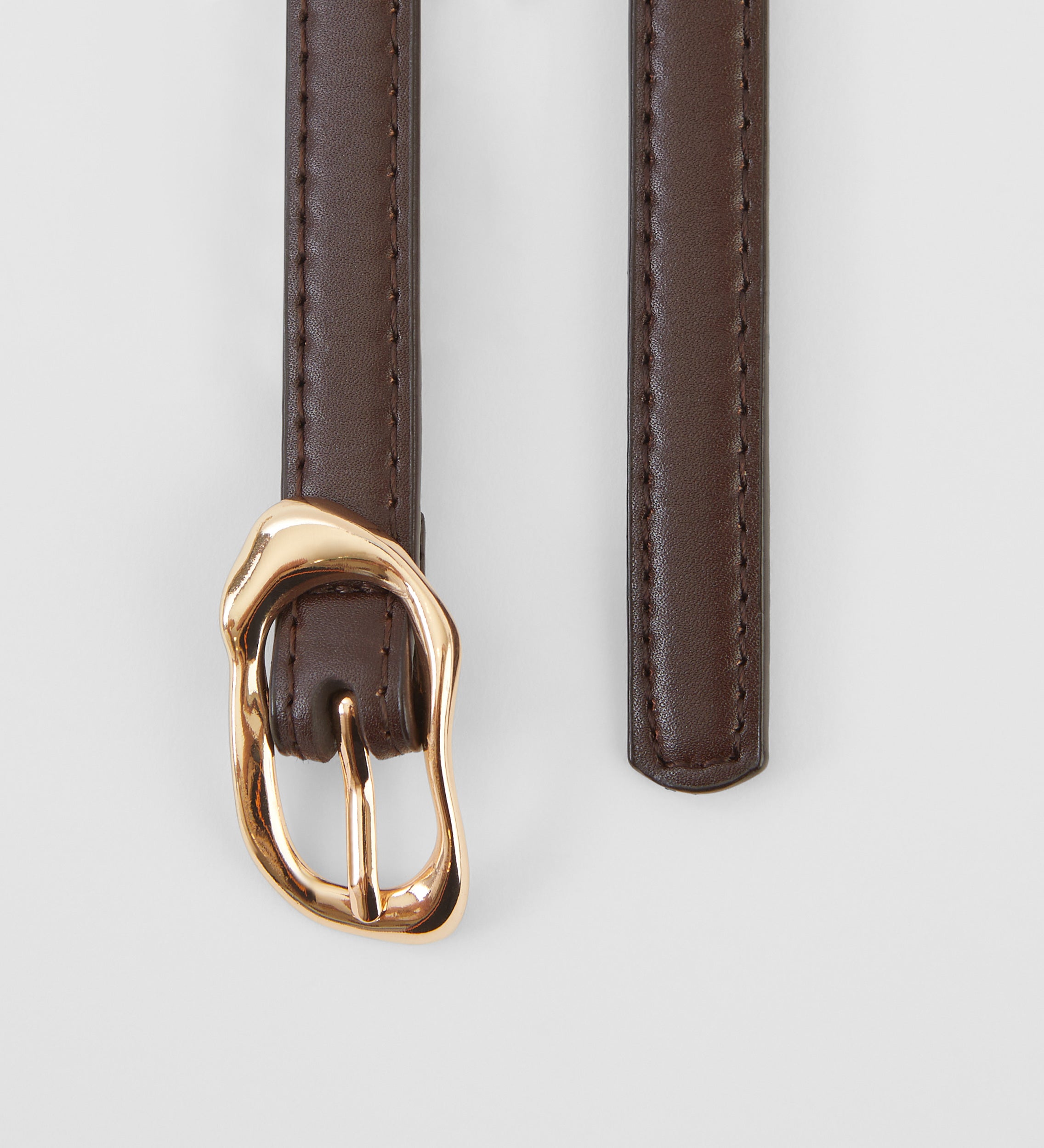 Leather belt