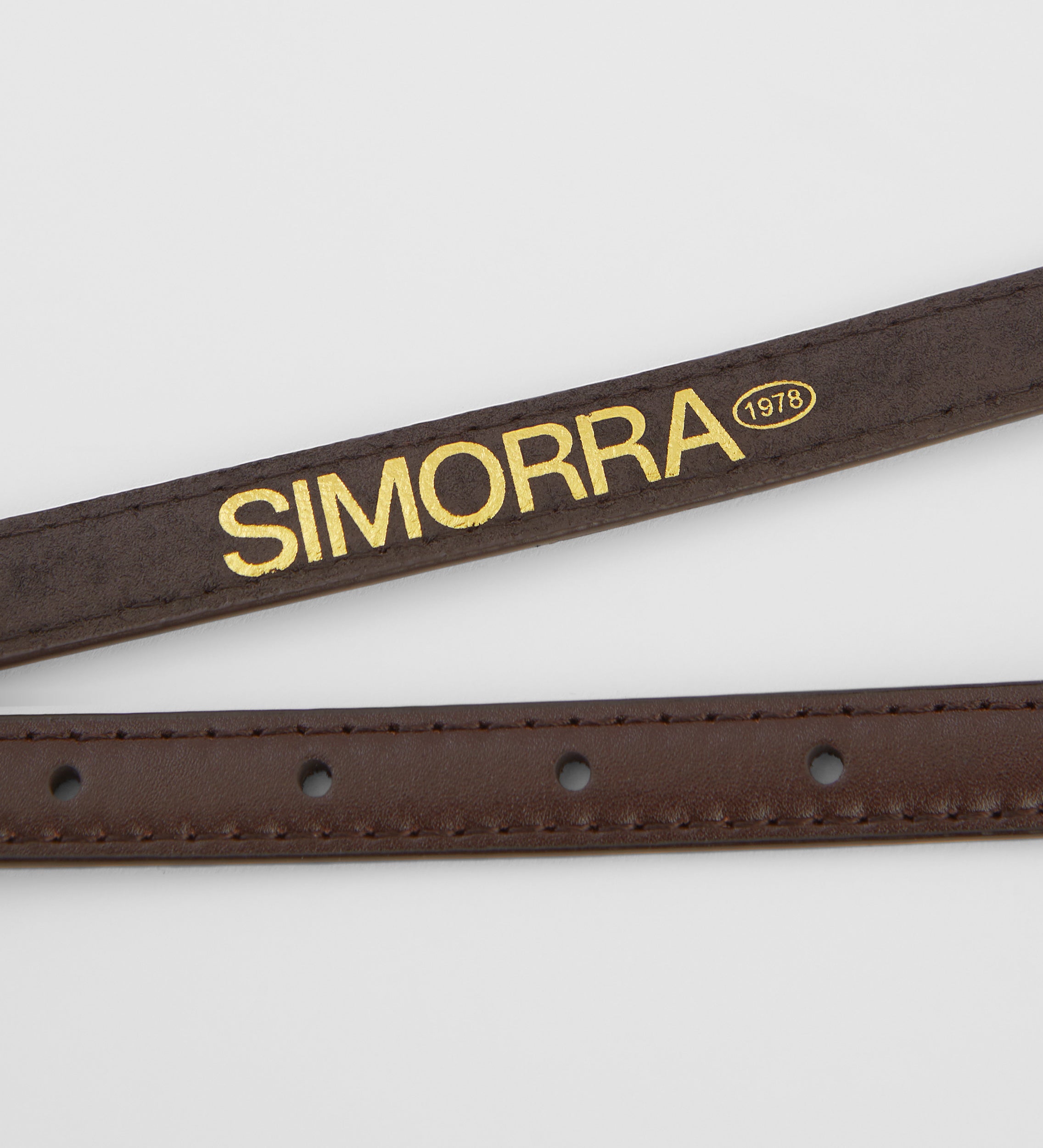 Leather belt