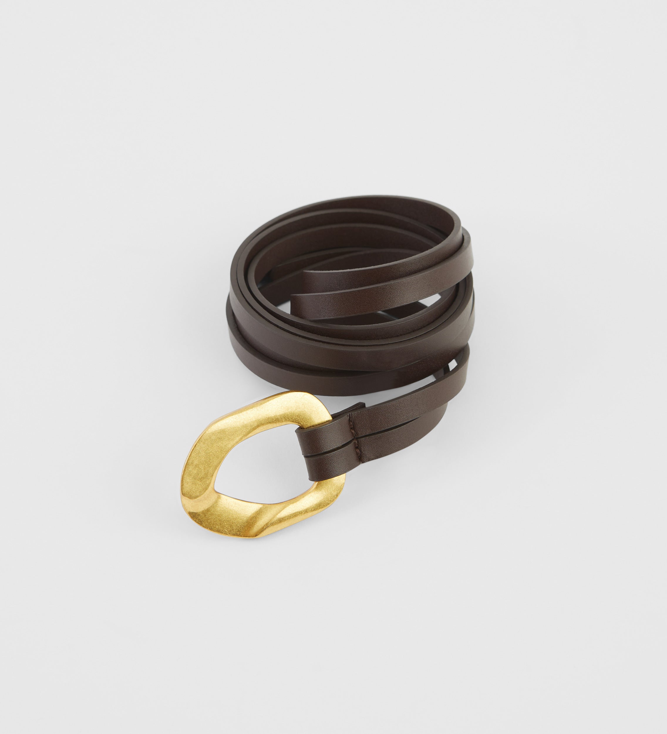 Leather belt