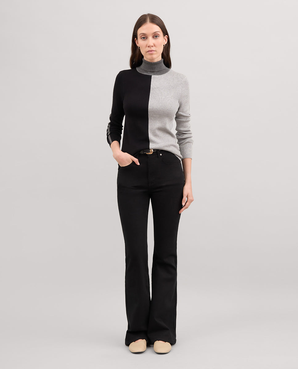 Pantalón vaquero acampanado