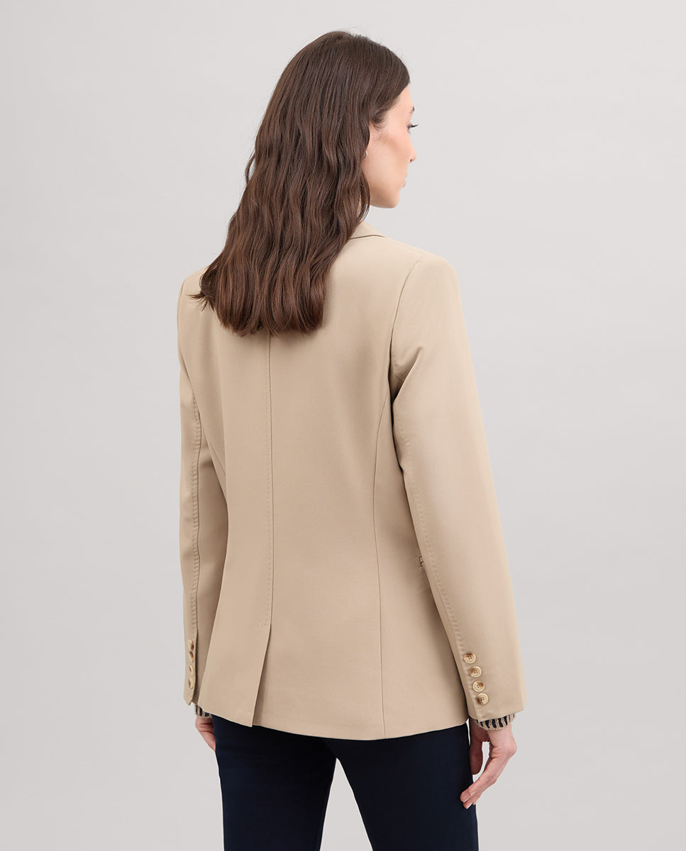 Double-breasted double-breasted blazer
