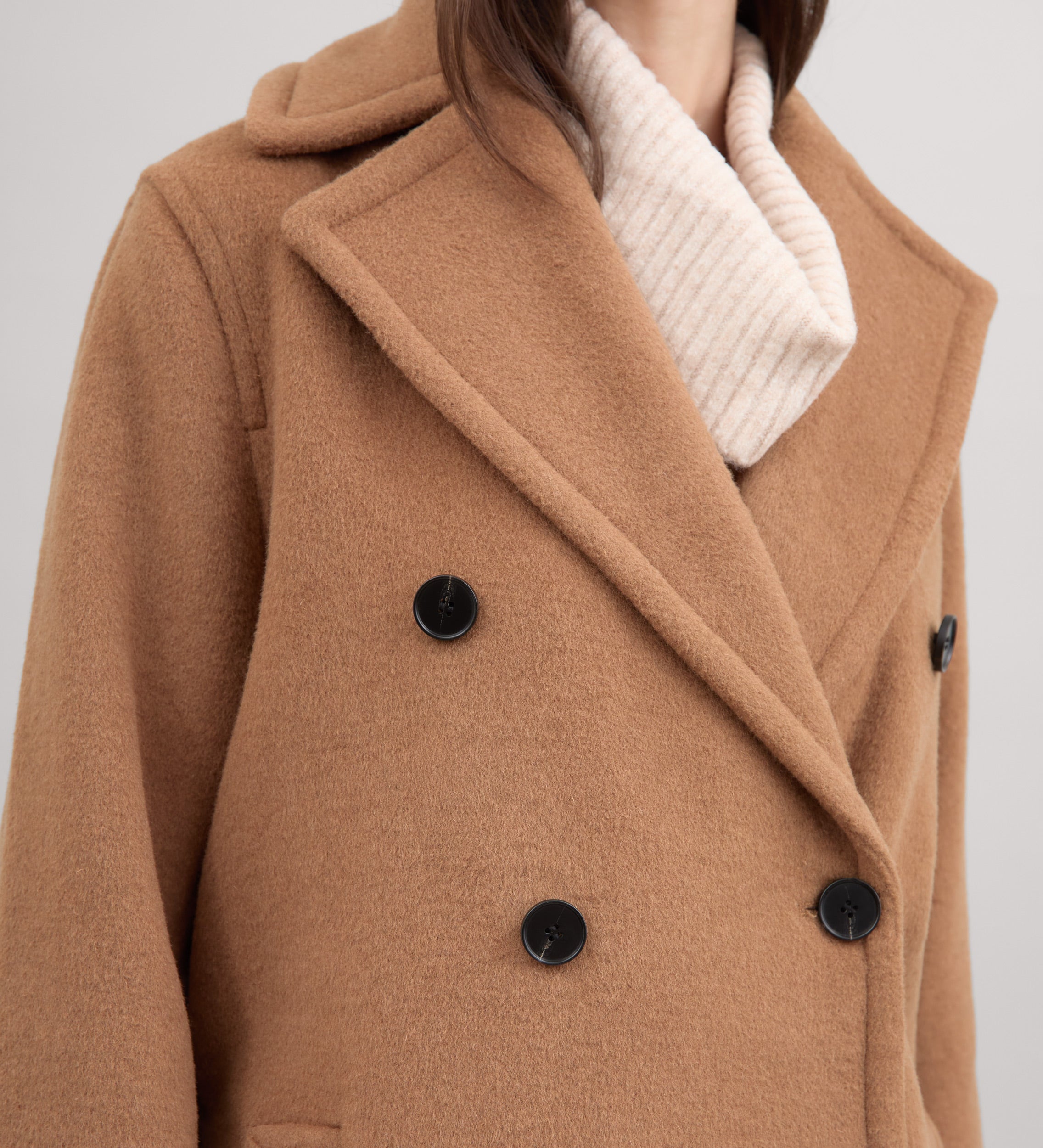 Double-breasted jacket