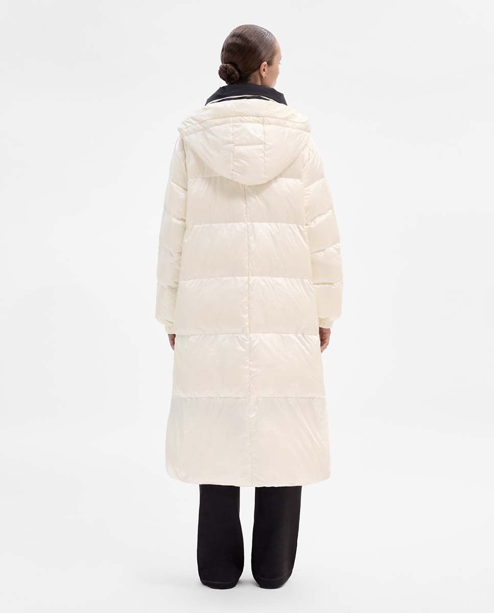 Parka longue réversible