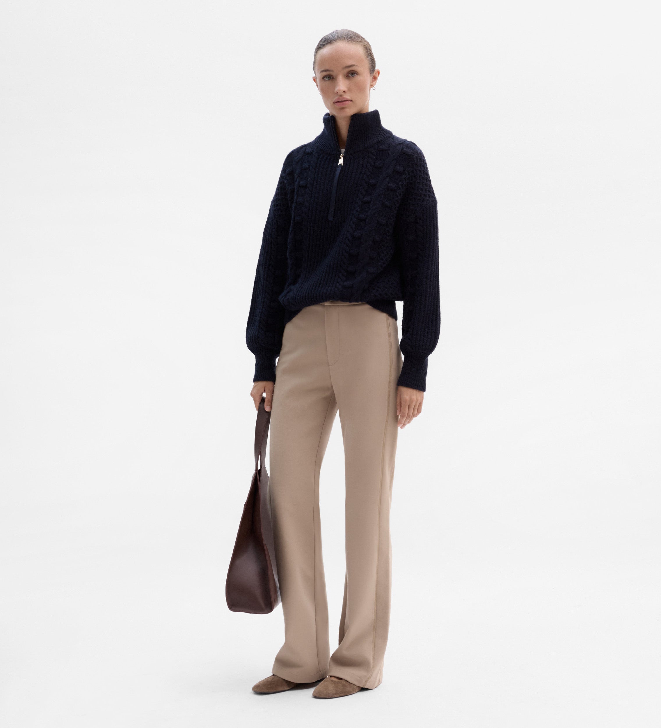 Eight-stitch sweater