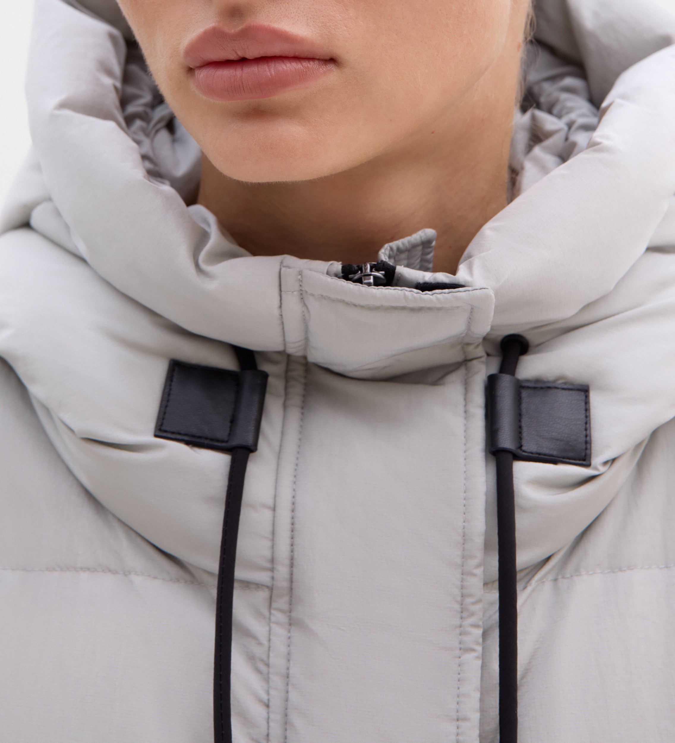 Plumífero largo acolchado