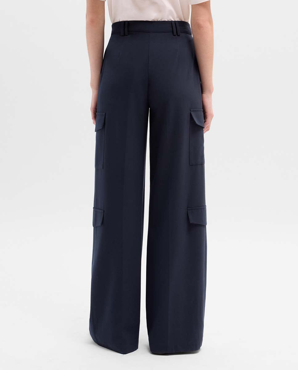 Pantalón pinzas cargo