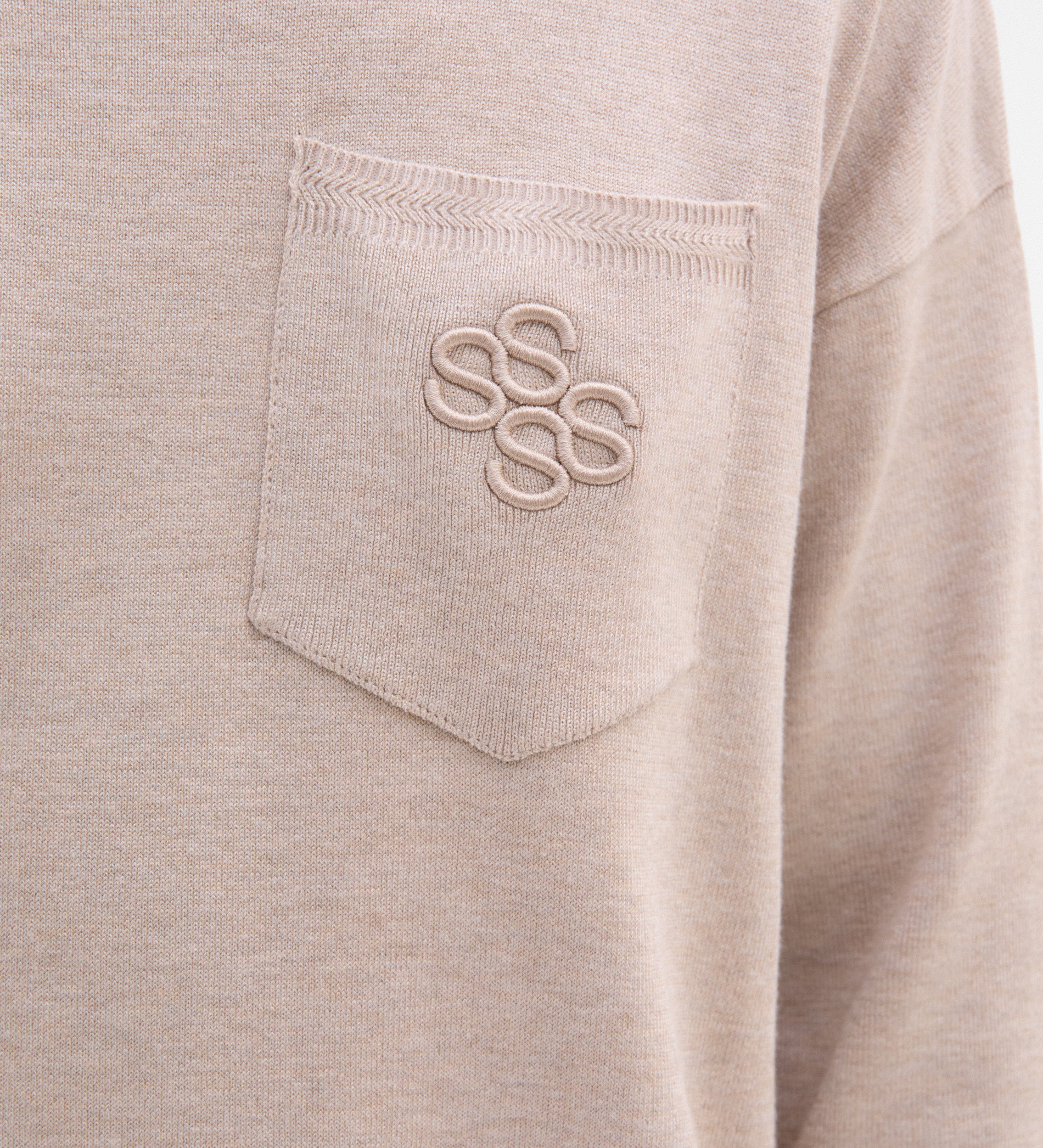 Jersey punto bolsillo