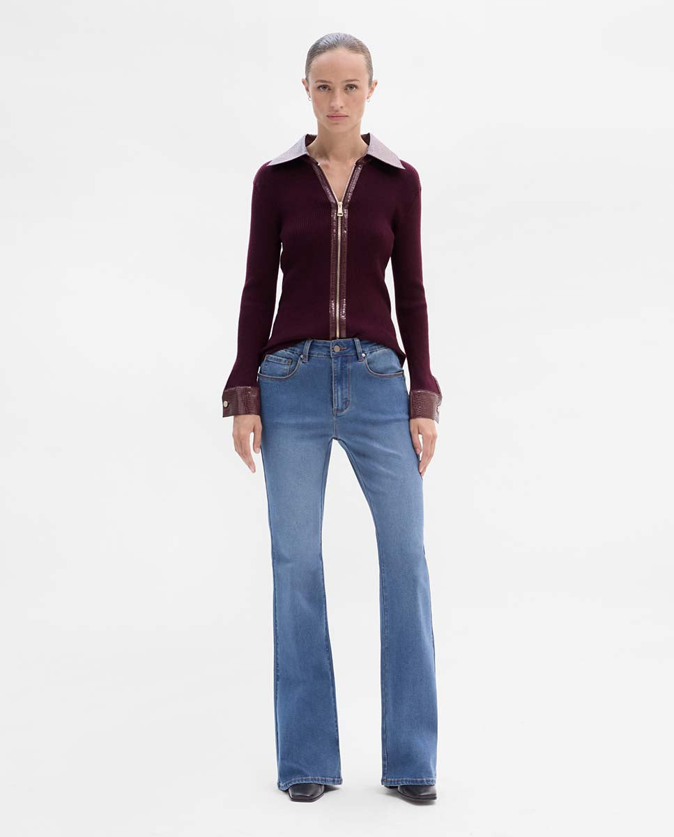 Flared jeans