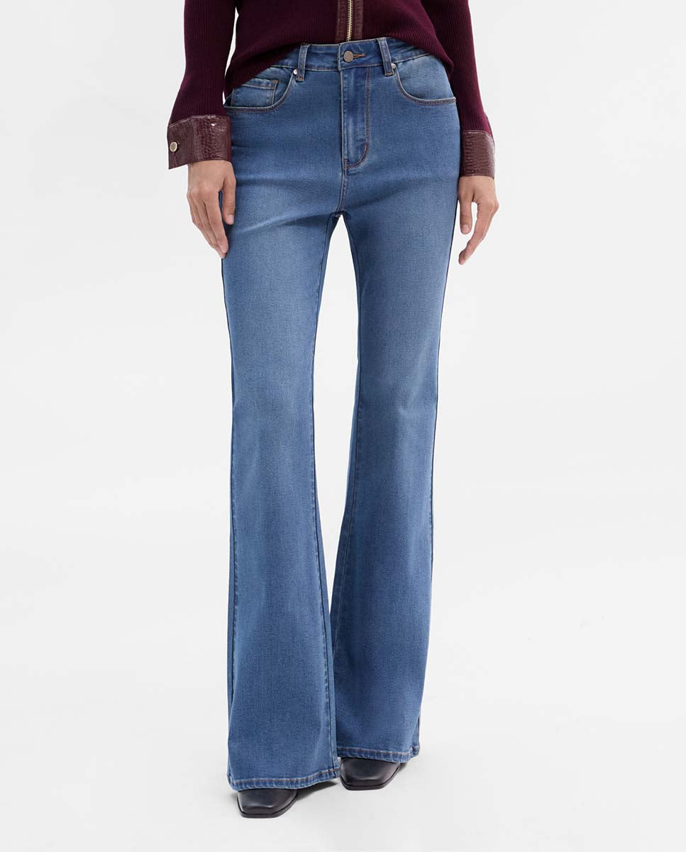 Flared jeans