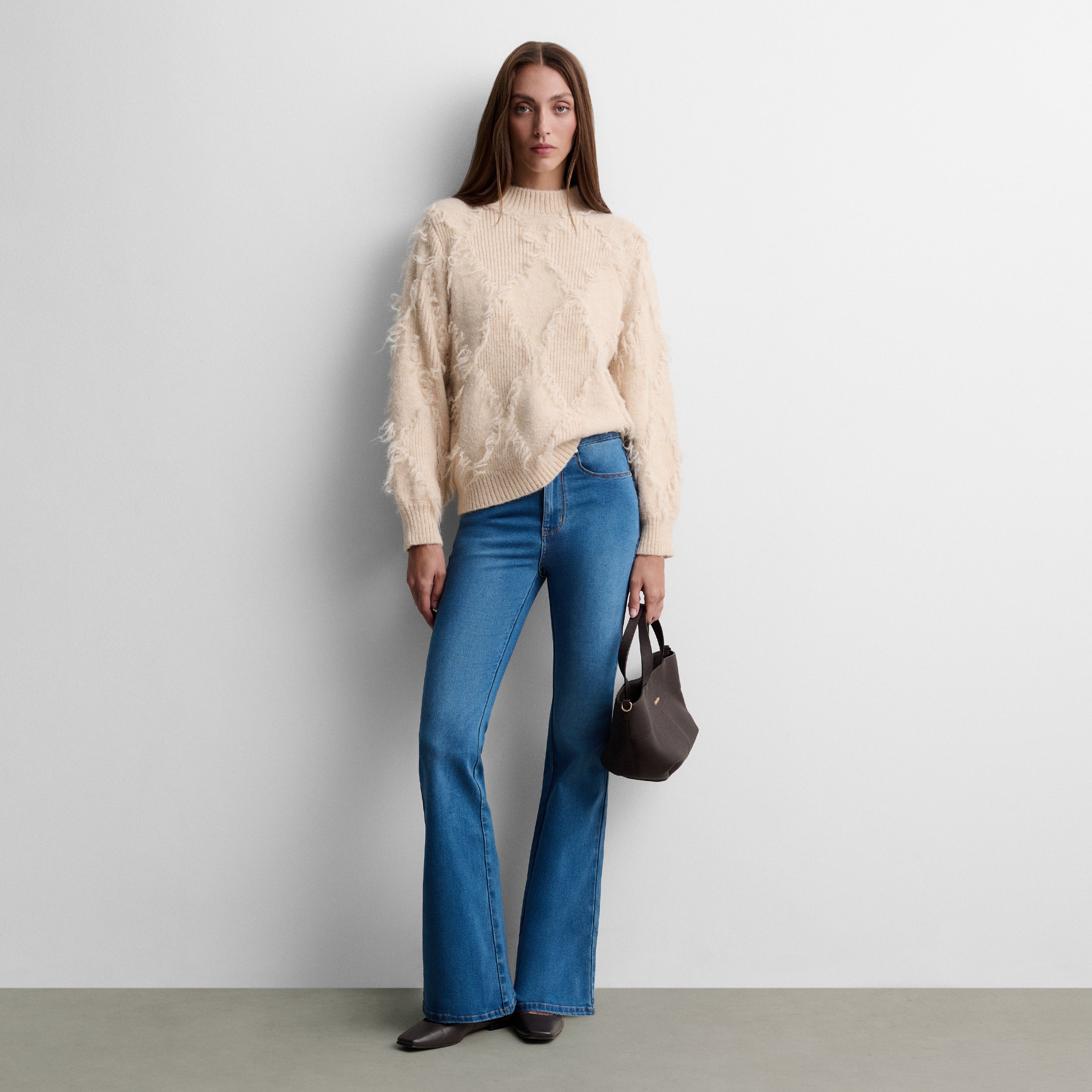 Flared jeans