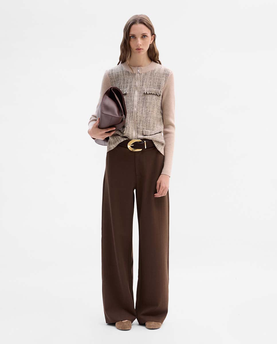 Wide leg trousers 