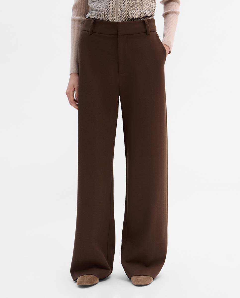 Wide leg trousers 