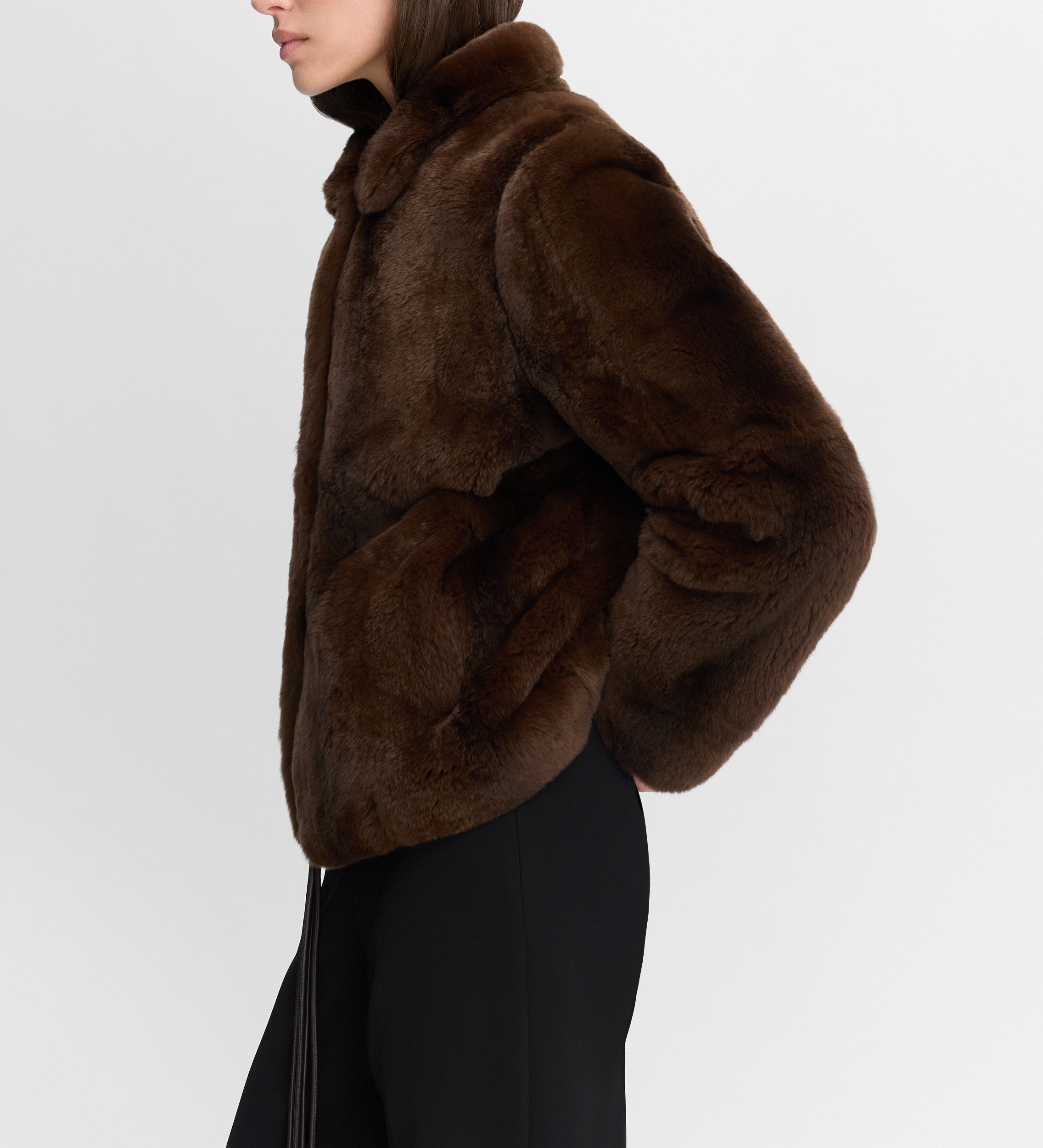 Short fur jacket