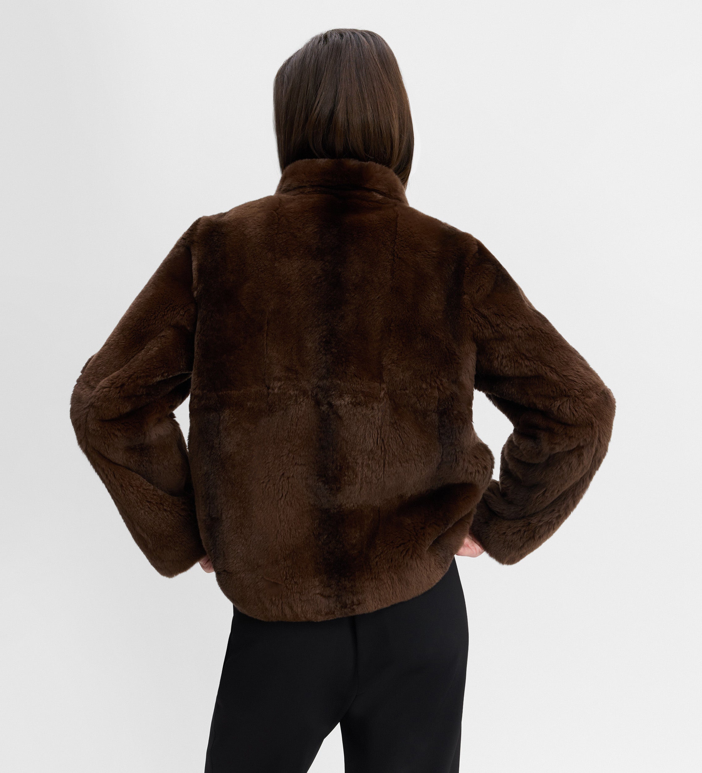 Short fur jacket
