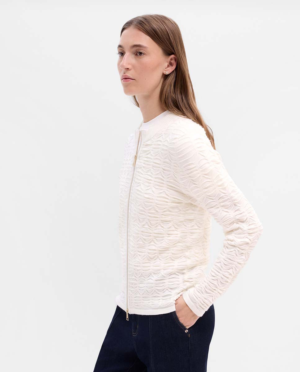 Chaqueta punto fantasía